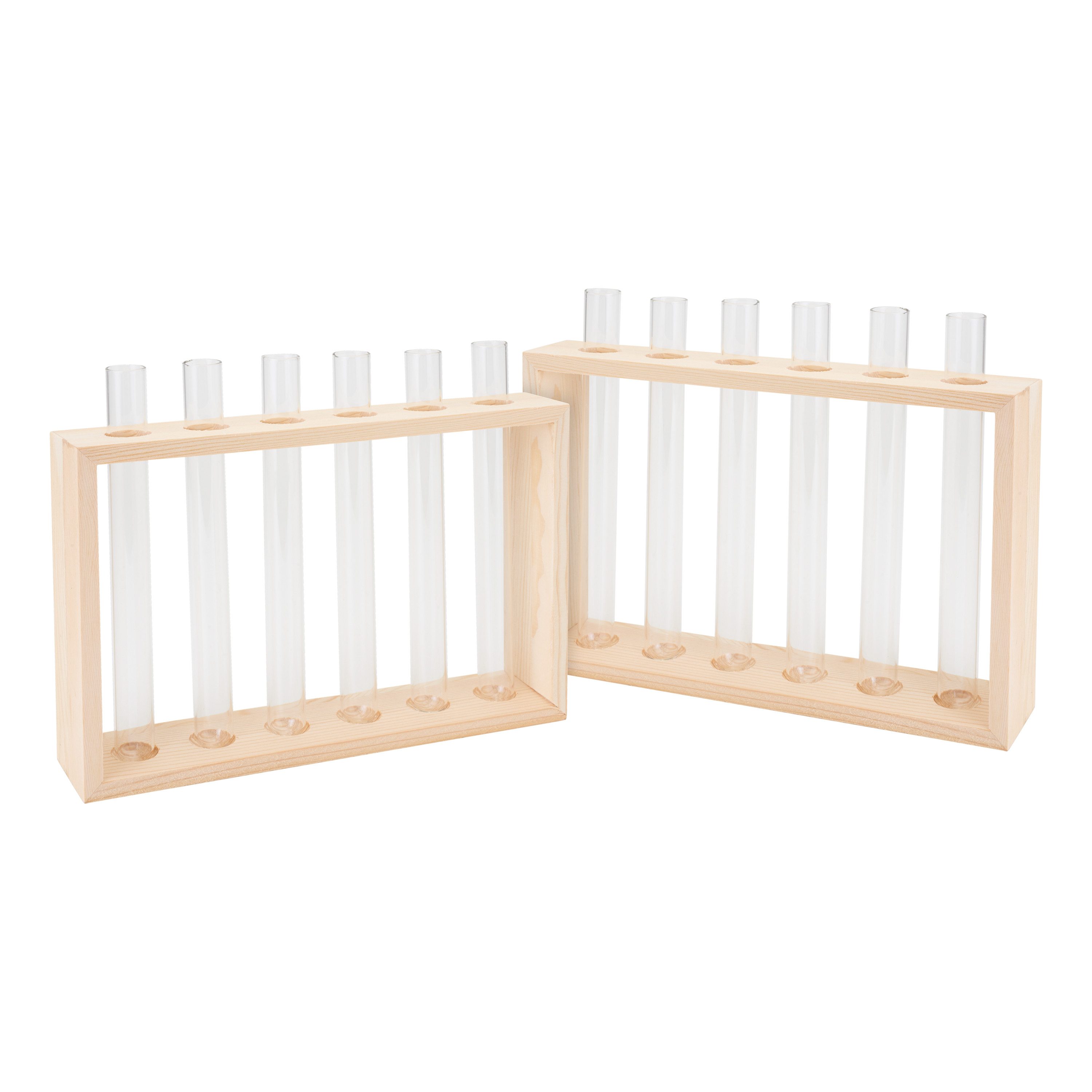 VBS Стекло-Set Cube, Glas, 2er-Set, inklusive 12 Reagenzgläser