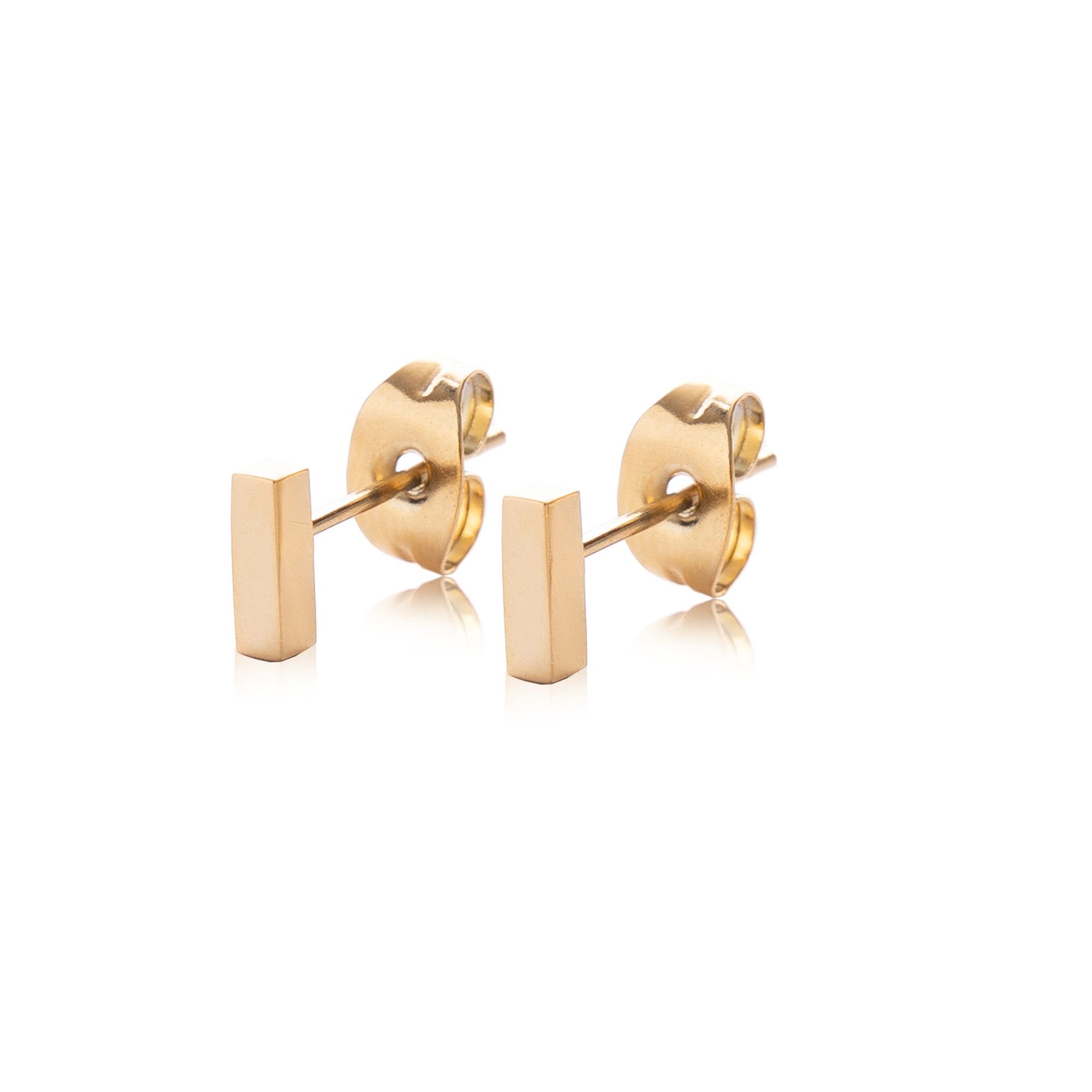 Zestri Ohrring-Set Damenschmuck 2 Stk., elegante Ohrstecker Schmuck, Geschenk für Frauen Freundin Weihnachten, Silber Gold & Rosegold