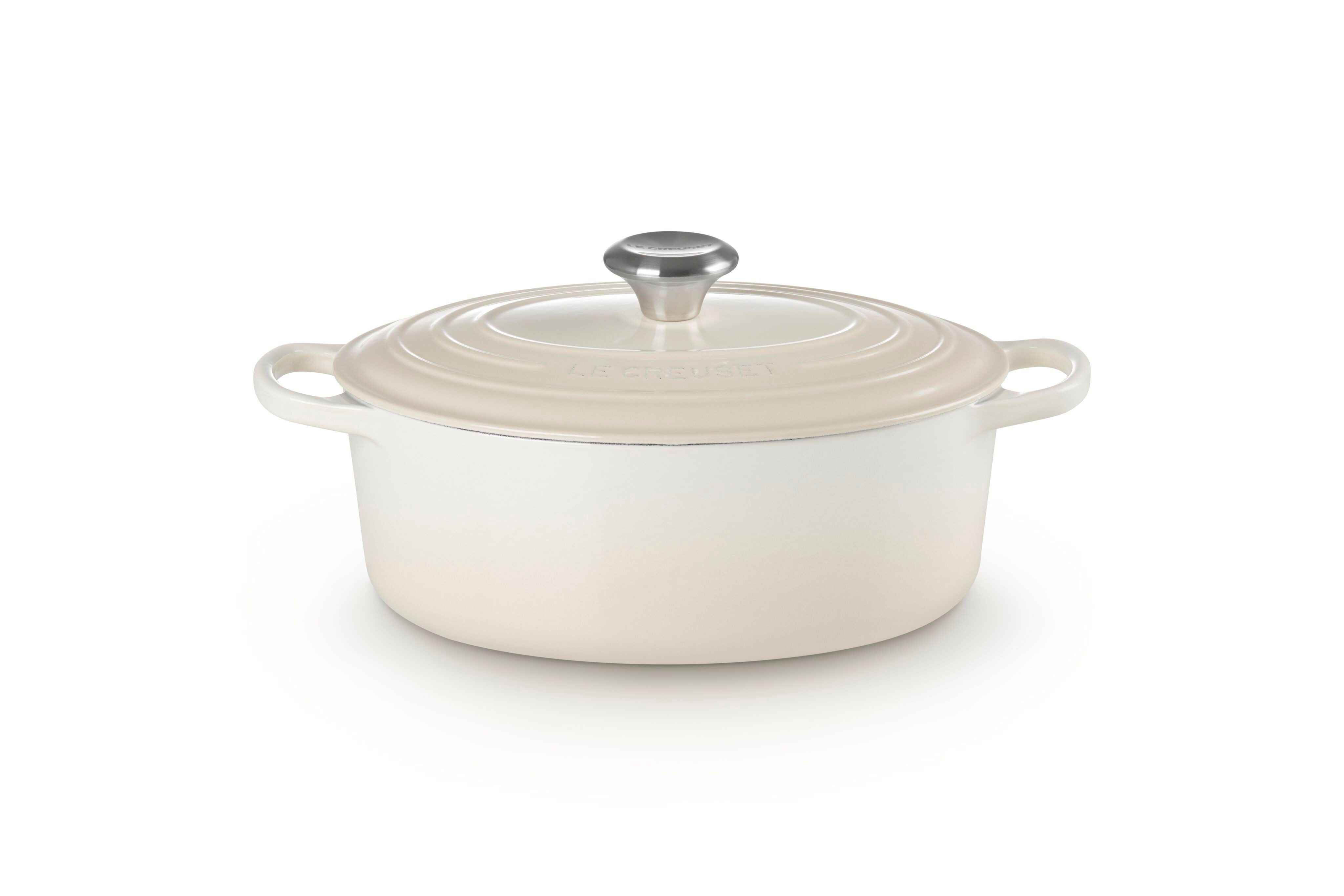 LE CREUSET Bräter Gusseisen-Bräter mit Deckel, Oval