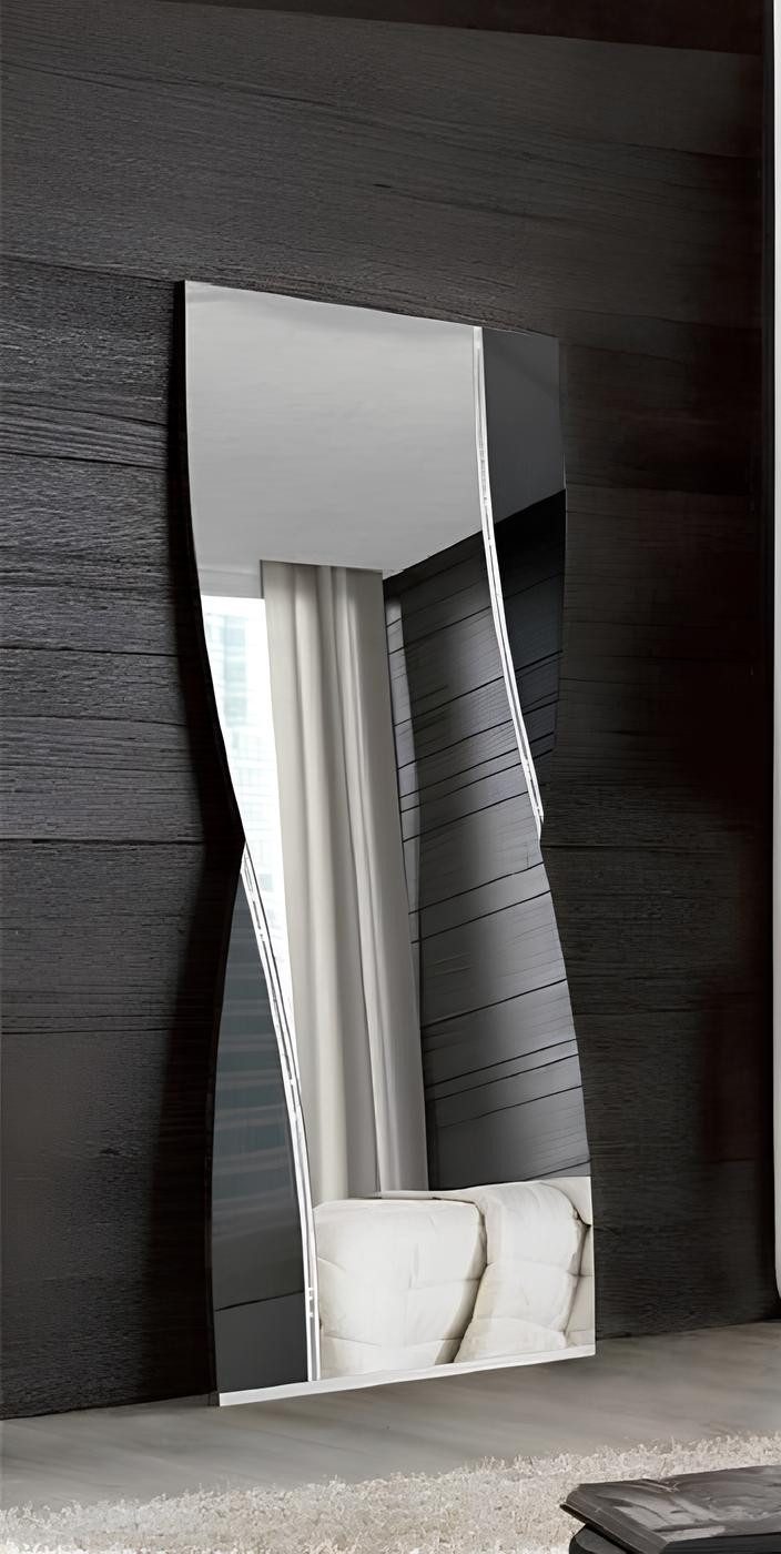 Xlmoebel Spiegel Bodenstehender Spiegel in modernem Wellen-Design (1-St), Hergestellt in Europa