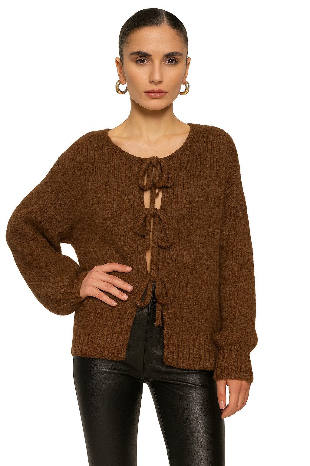 Worldclassca Cardigan WORLDCLASSCA Damen Cardigan Oversize Strickjacke mit günstig online kaufen