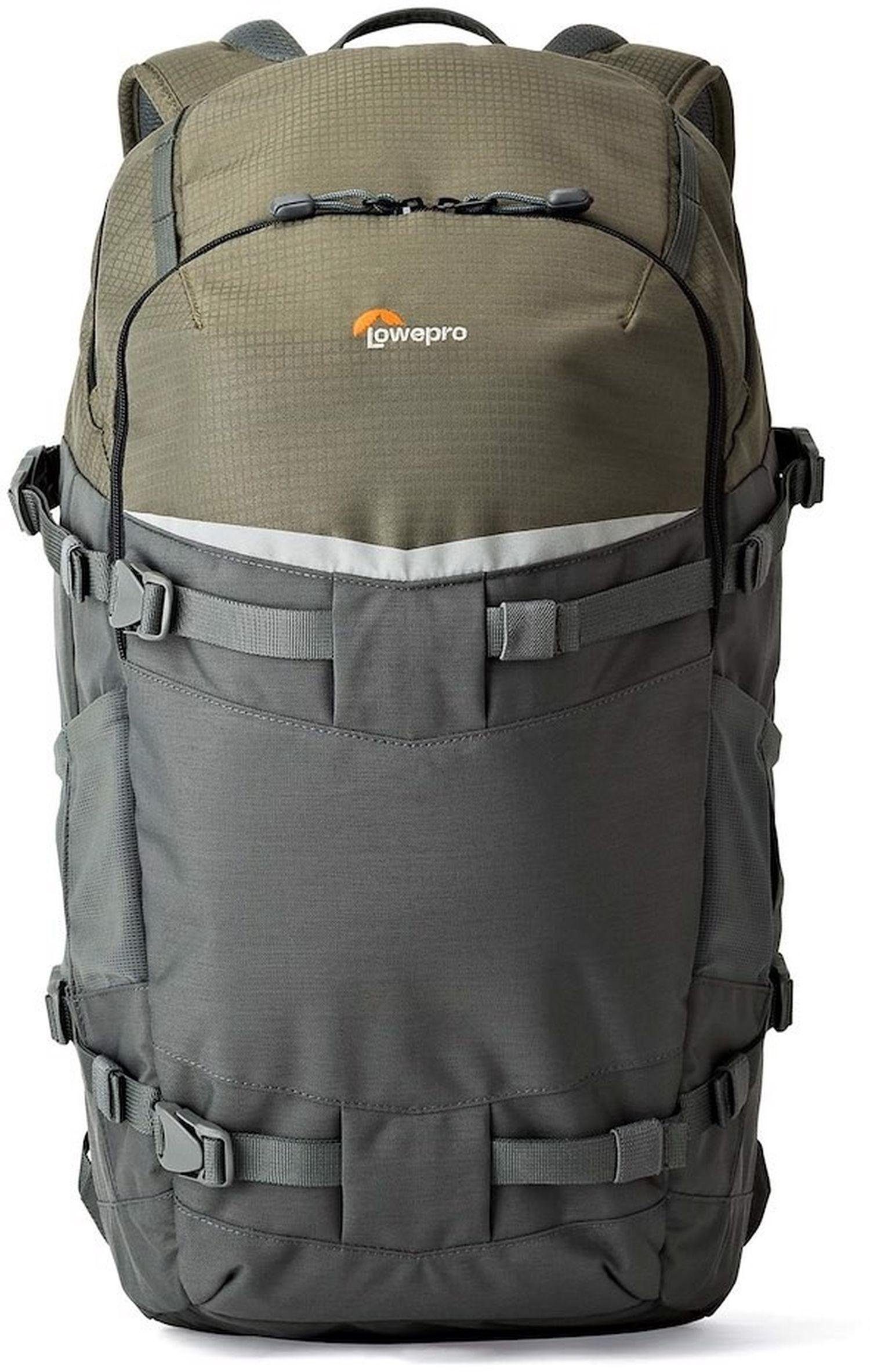 Lowepro Fotorucksack Flipside Trek BP 450 AW, grau/dunkelgrün