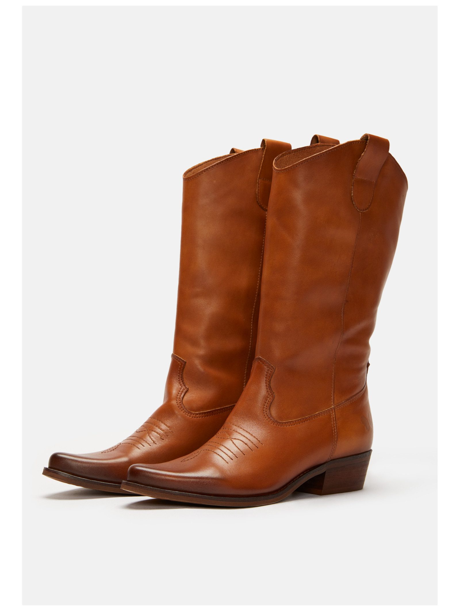 Felmini Stiefel Leder Bikerboots
