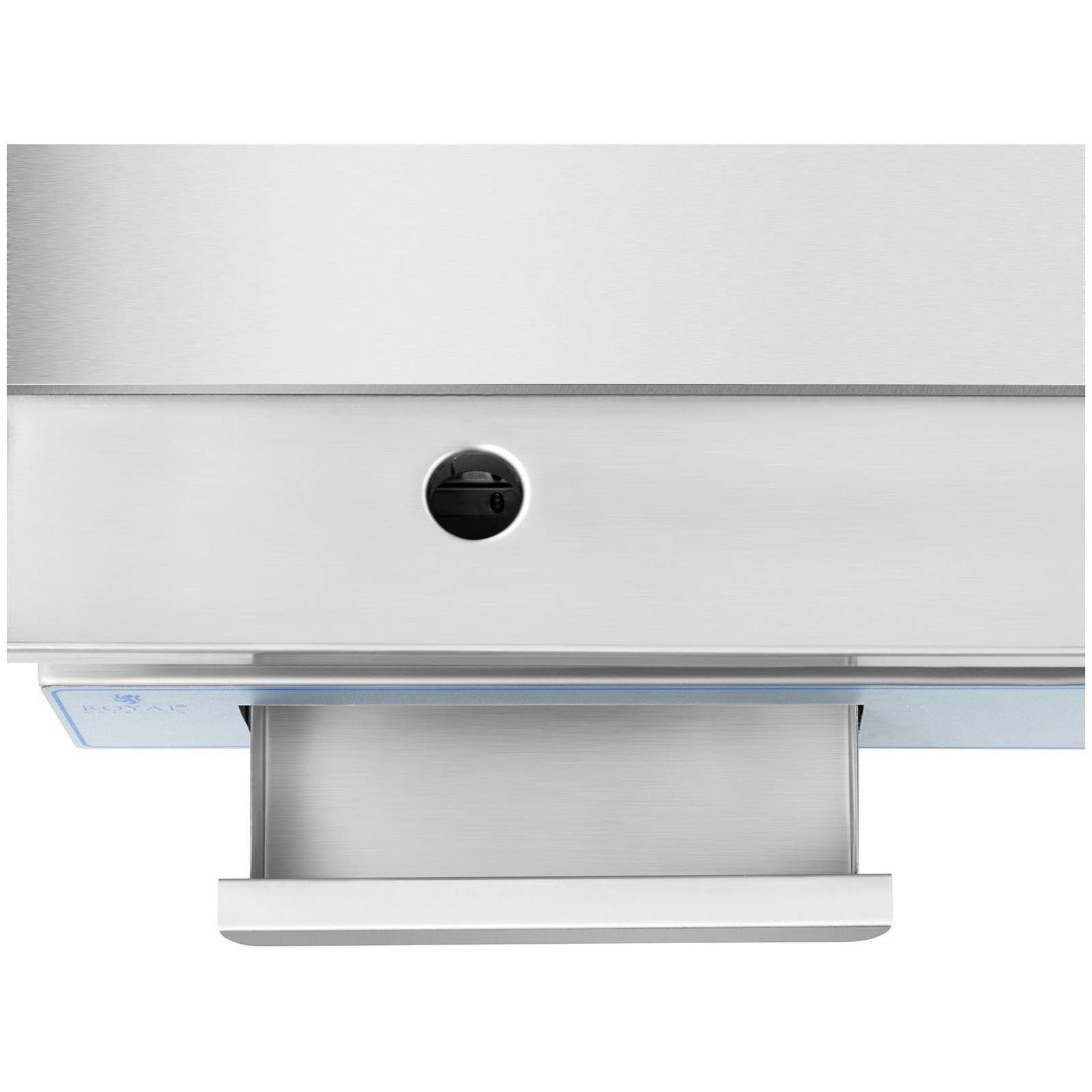 Royal Catering Elektrogrill Elektro Grillplatte 55 x 35 cm Griddleplatte glatt 3000 W 50 - 300 °C, 3000 W – Bild 4 von 5