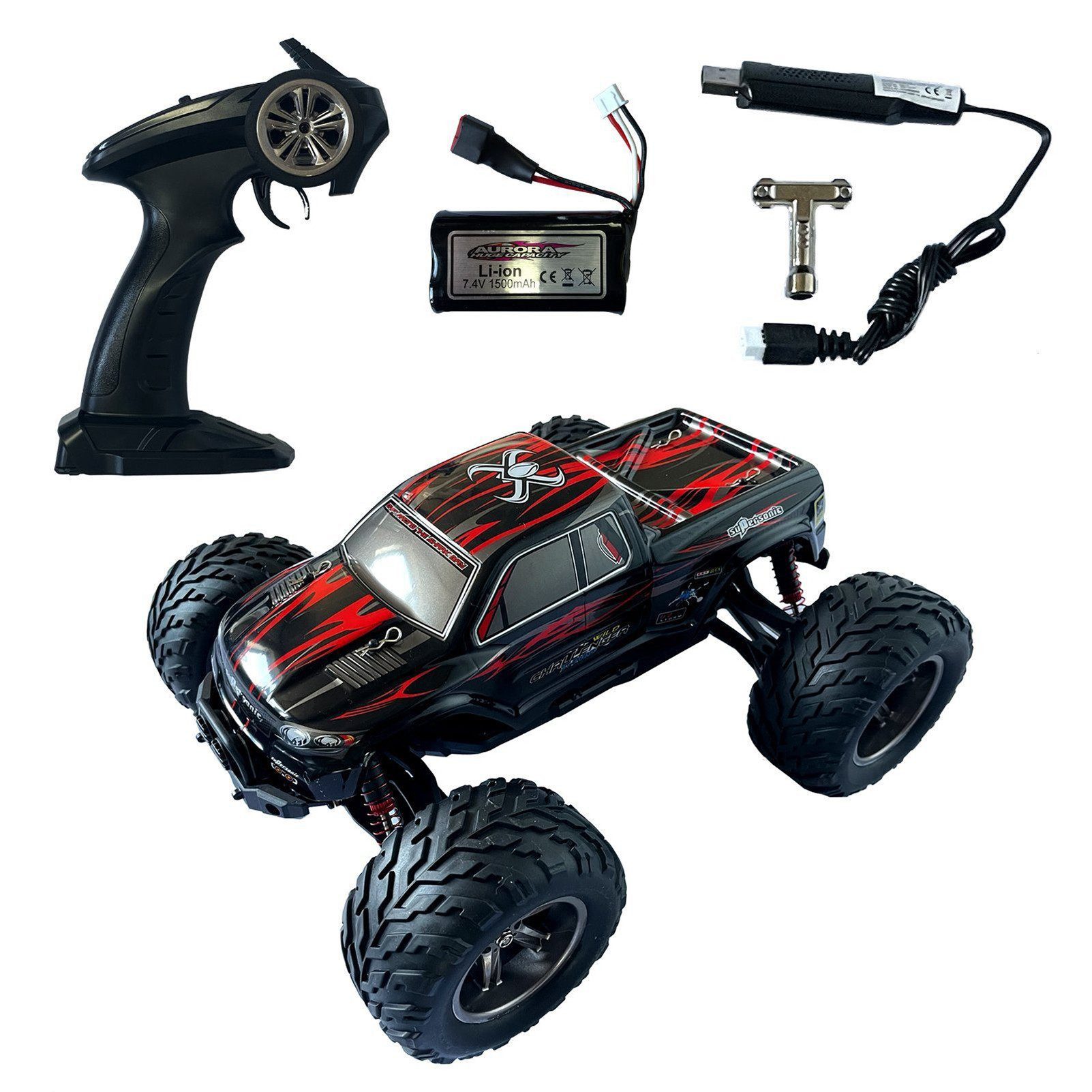 Esun RC-Auto Ferngesteuertes Auto Ab 8 Jahre, 1:12 Ferngesteuertes Auto Erwachsene (Set, Komplettset), 2.4 GHz RC Auto, Rc drift car outdoor spielzeug