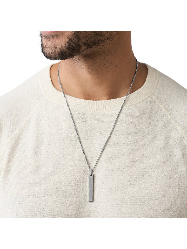 Fossil Collier Fossil Herren-Kette Edels... Fossil Collier Fossil Herren-Kette Edels...