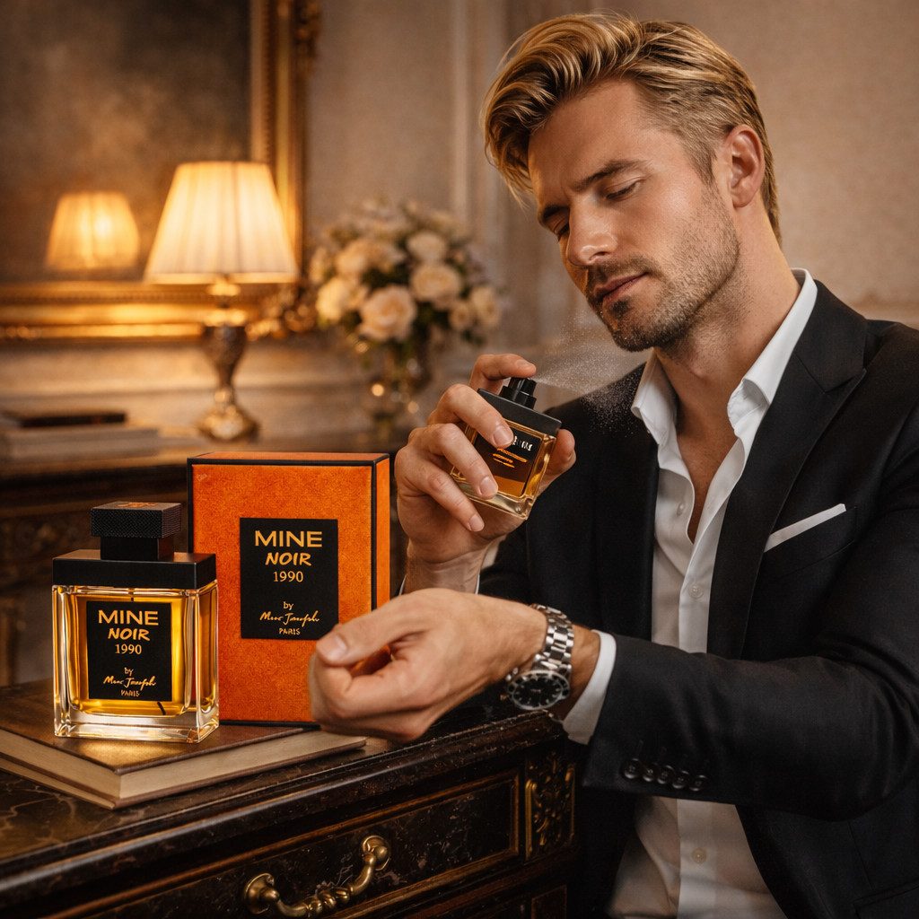 Marc Joseph Paris Eau de Parfum MINE NOIR 1990 Premium Herrenduft, Orientalisch, Süß, Würzig aus Paris, 1-tlg., Luxuriöser Herrenduft, Sehr Langanhaltend, Außergewöhnliche Verpackung