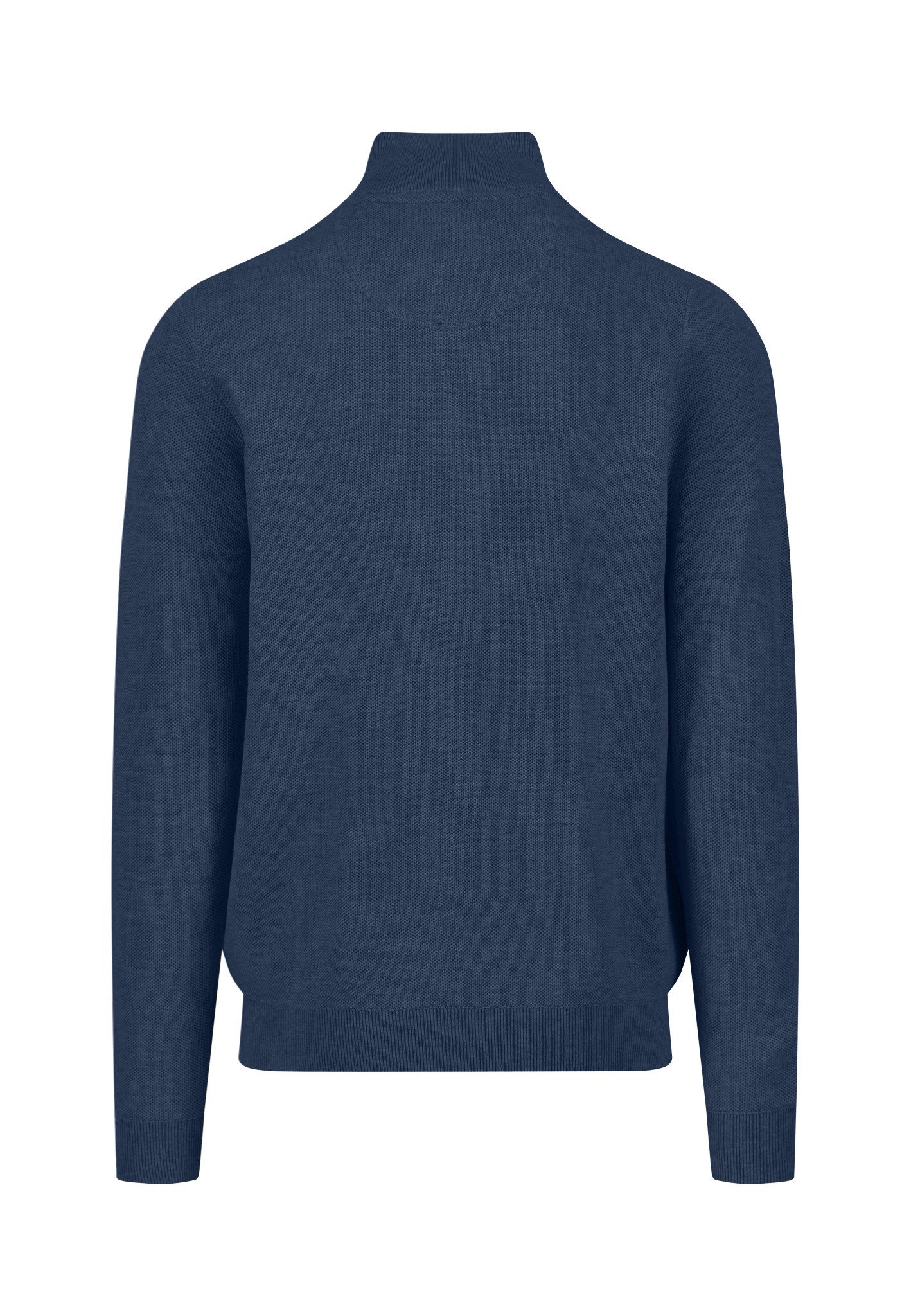 FYNCH-HATTON Troyer aus reiner Baumwolle, mit Logo-Stickerei, Regular Fit günstig online kaufen