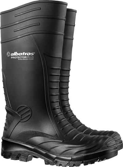 Albatros PROTECTOR PLUS Sicherheitsstiefel An- und Ausziehhilfe