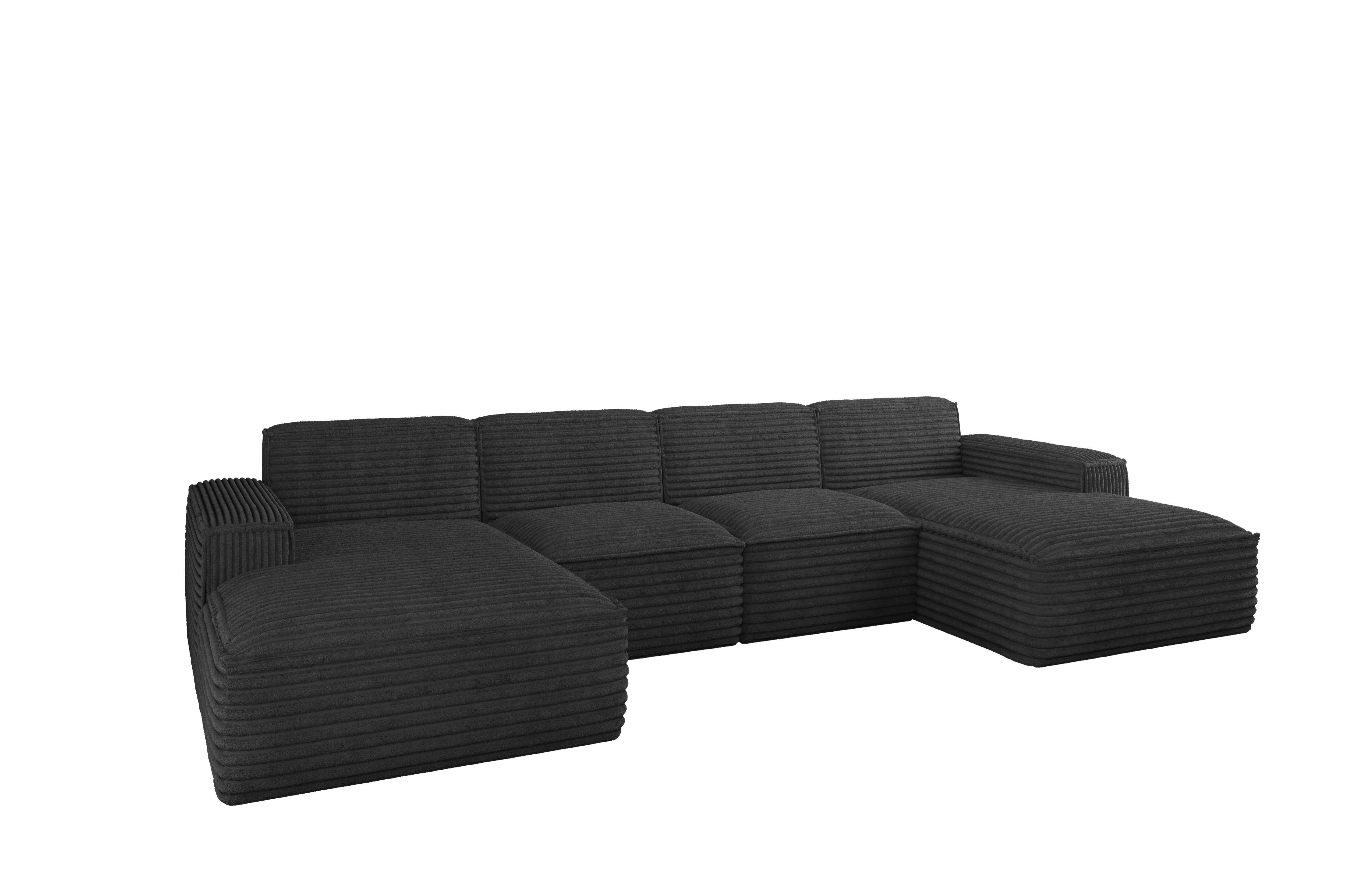 Kaiser Möbel Ecksofa Eckcouch U form, günstig online kaufen