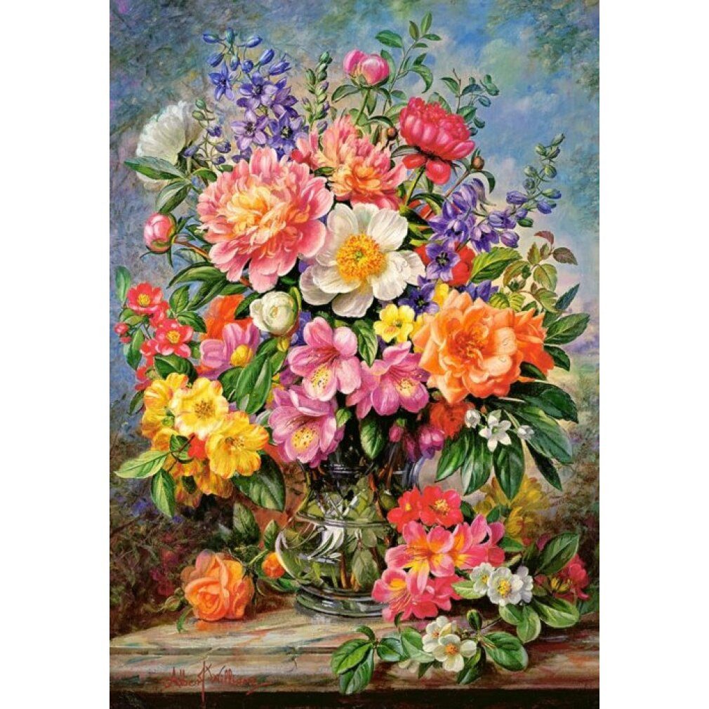 Castorland Puzzle Puzzle Juni Blumen 1000 Teile, Puzzleteile günstig online kaufen