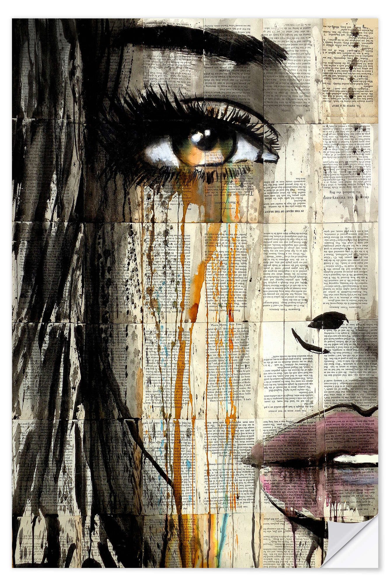 Wandfolie Loui Jover