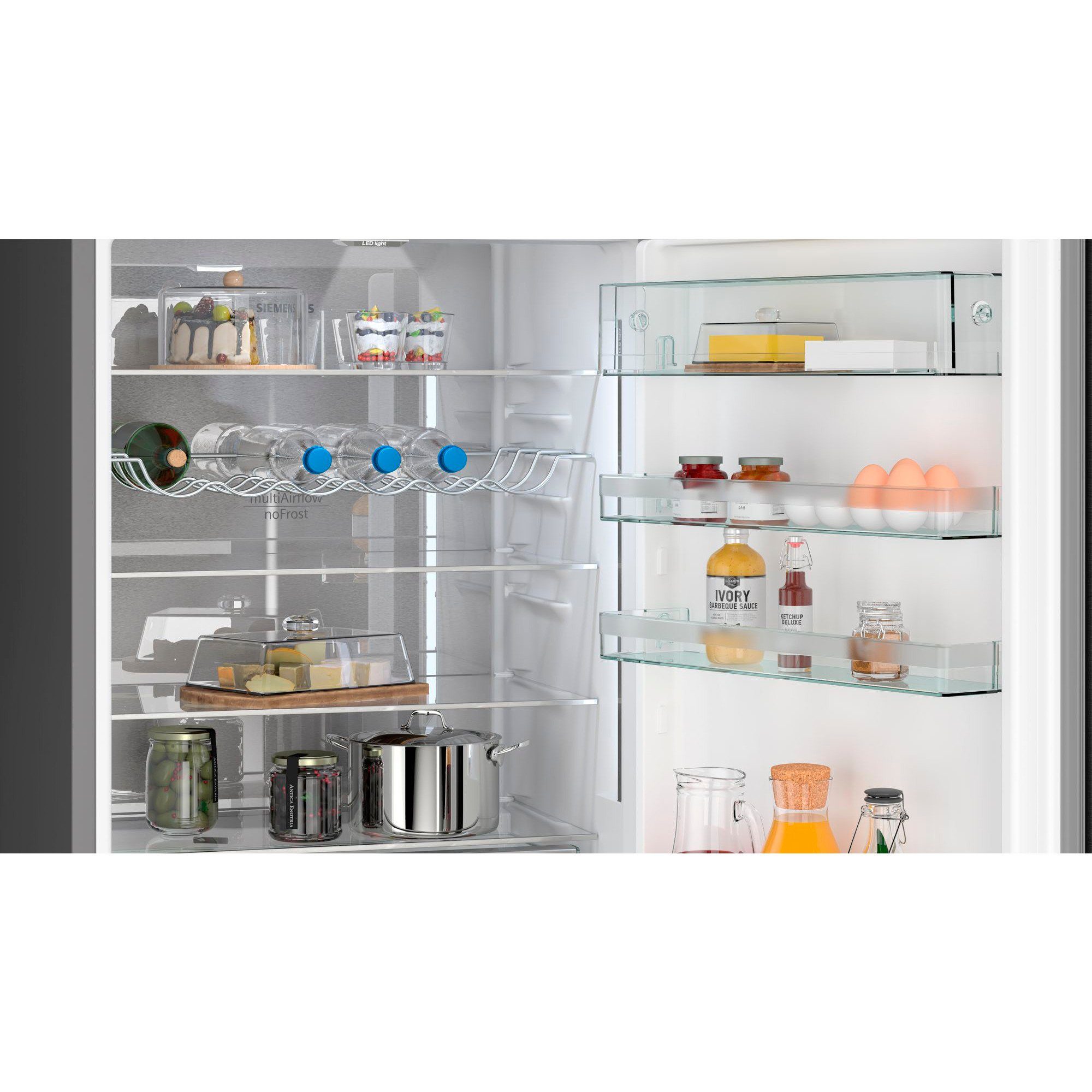 SIEMENS Kühl-/Gefrierkombination iQ500 KG49NAXCF, 203.00 cm hoch, 70.00 cm breit