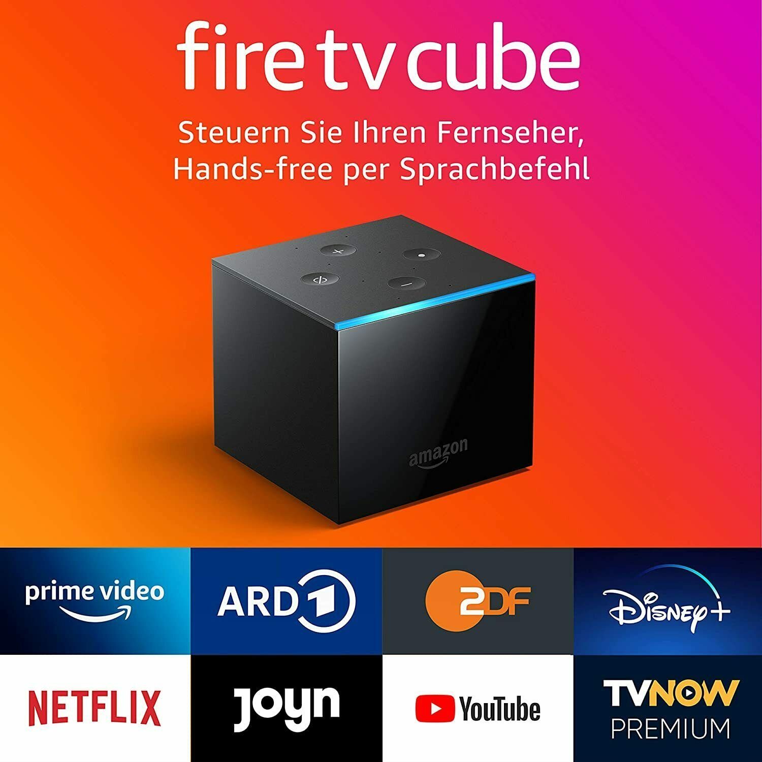 Amazon Streaming-Box »Fire TV Cube 4K UHD Alexa Streaming Box Atmos 6-Core  Mediaplayer, schwarz« online kaufen | OTTO
