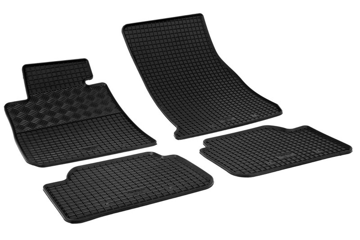 AZUGA Auto-Fußmatten Gummi-Fußmatten passend für BMW 1er (F20/F21) ab 9/2011-8/2019, für BMW 1er 3-türer,5-türer