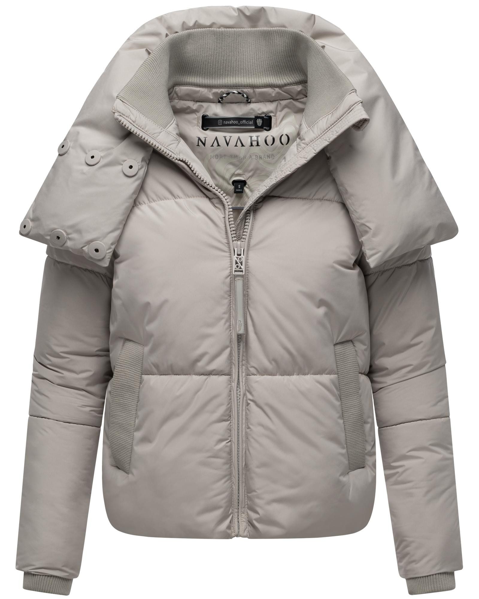 Navahoo Outdoorjacke Traumelfe 14 Winter Steppjacke mit hohem Kragen