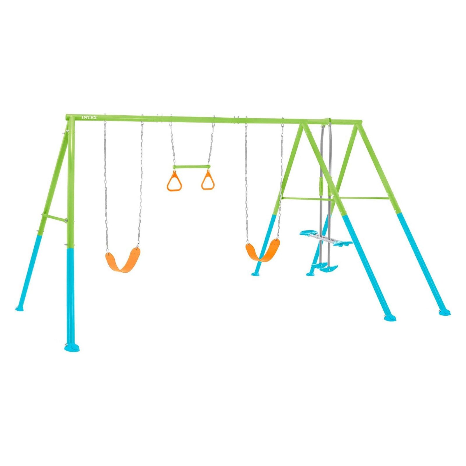 Intex Schaukelkombination 4er Schaukel-Set (467x254x211cm), hochbelastbar