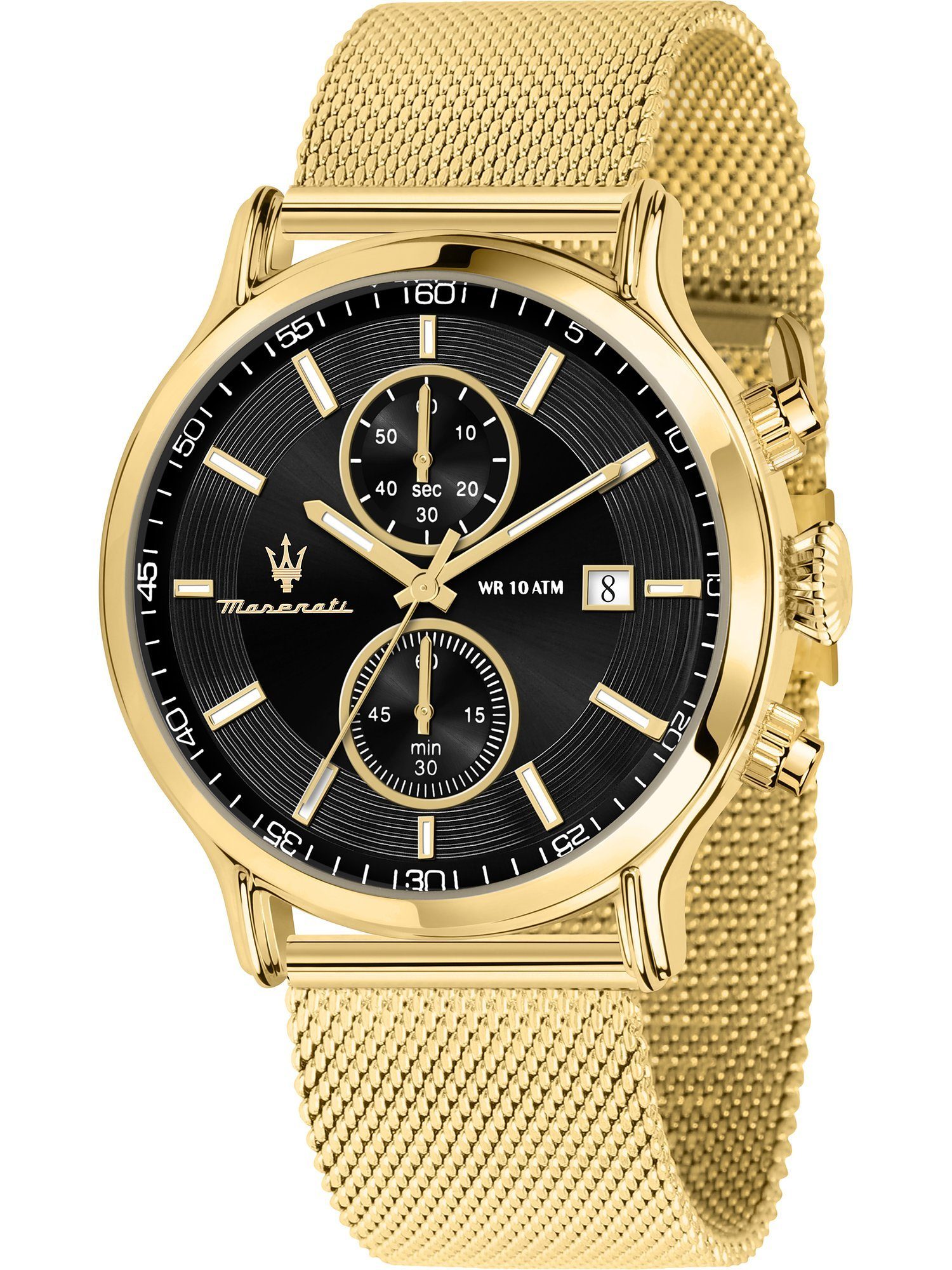 MASERATI Chronograph Maserati Herren-Uhren Analog Quarz