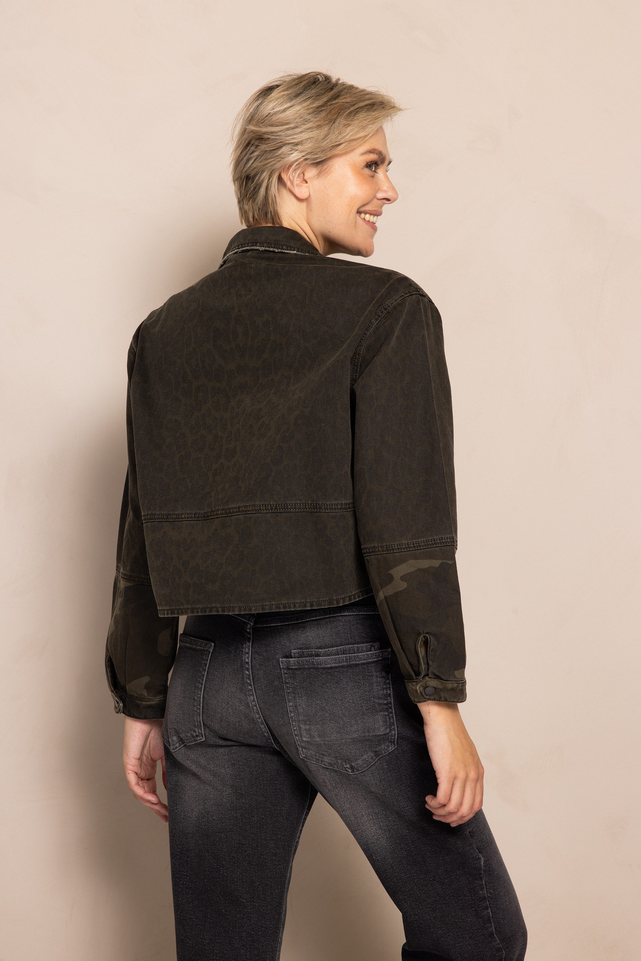 Zhrill Blouson ZHLOUIE mit Animal-Print günstig online kaufen