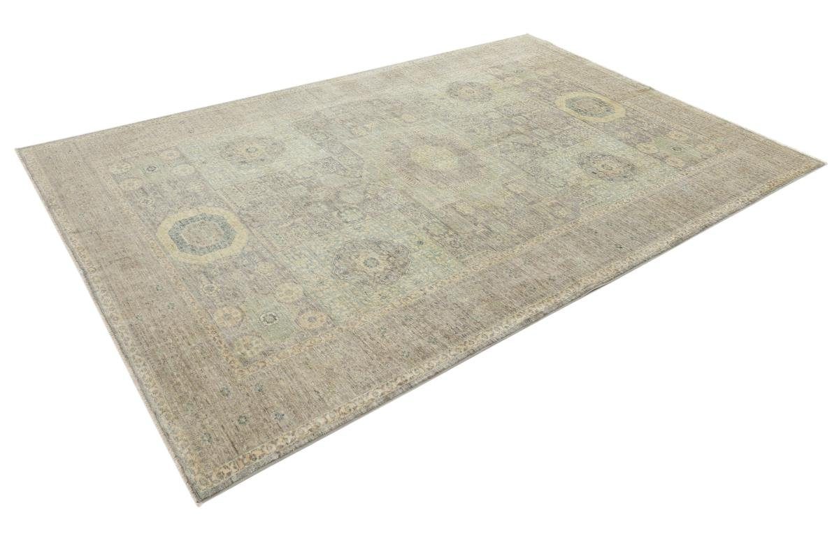 Nain rechteckig, 6 Höhe: 206x301 mm Handgeknüpfter Orientteppich Mamluk Trading, Orientteppich,