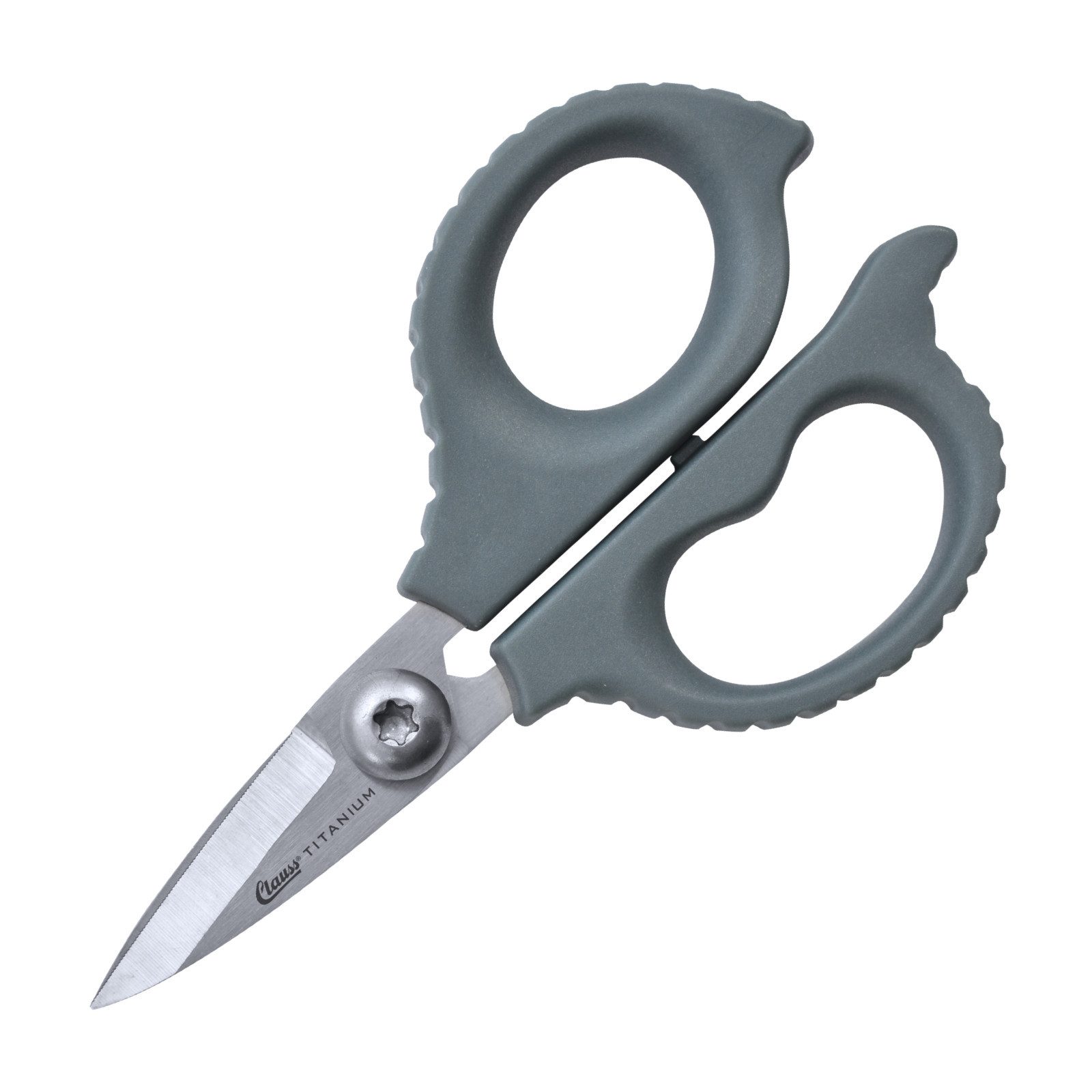 CLAUSS Kabelschere Kevlar Schere, Profi Draht- und Kabelschere Titanium Bonded Klingen, Ergonomische Softgrip-Griffe, glasfaserverstärkt