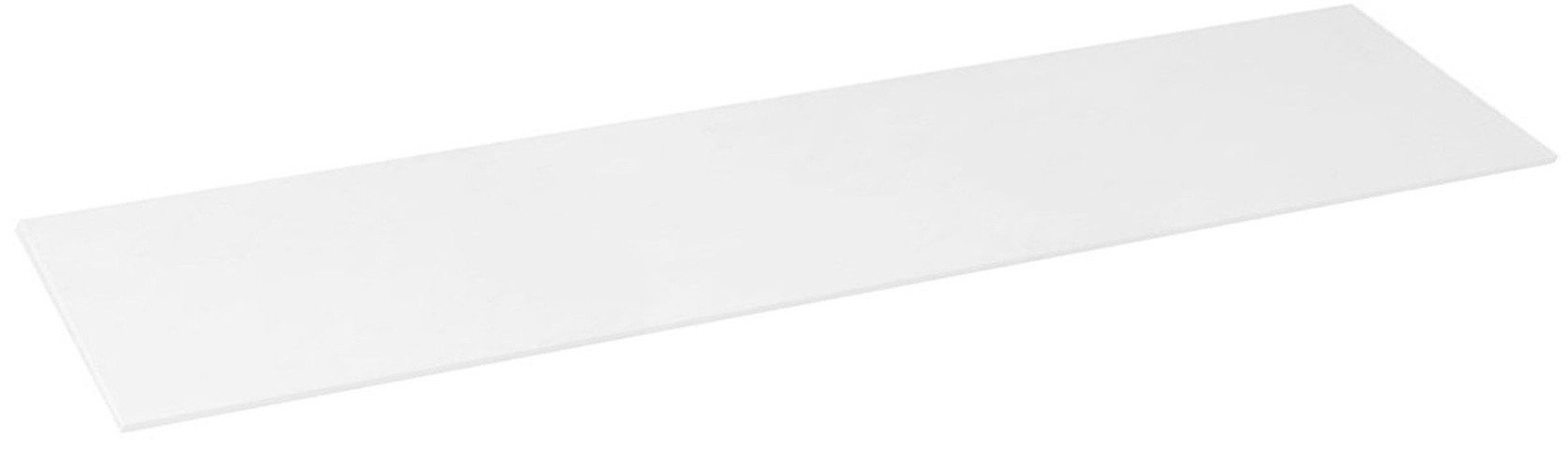 Sapho Waschtischplatte Platte Rockstone 1260x12x445mm, weiß matt, Sapho-DTR126-0101
