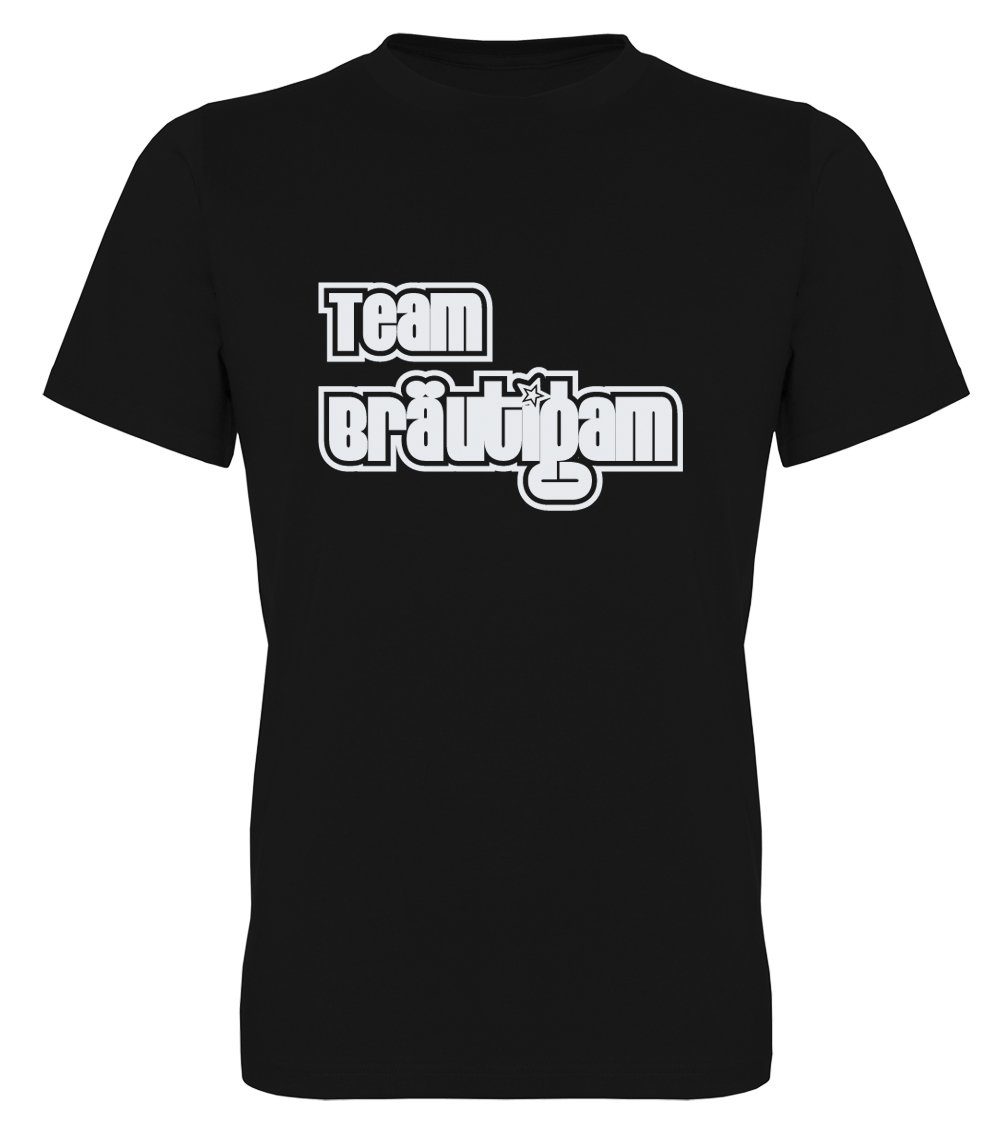 G-graphics T-Shirt Herren T-Shirt - Team Bräutigam JGA-Shirt • Junggesellen-Abschied • Poltershirts • mit Frontprint / Aufdruck auf der Vorderseite • Bachelor • für Begleiter / Begleitung