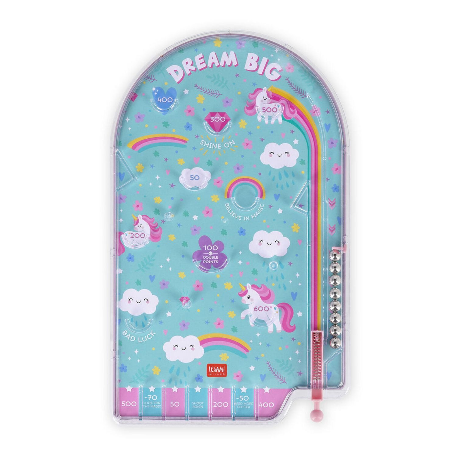 Legami Buntstift Legami Mini-Flipperautomat - Mini Pinball - Einhorn