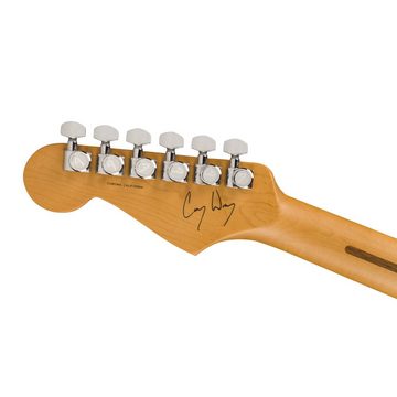 Fender E-Gitarre, E-Gitarren, Signature-Modelle, Cory Wong Stratocaster RW Limited Edition Daphne Blue - Signature