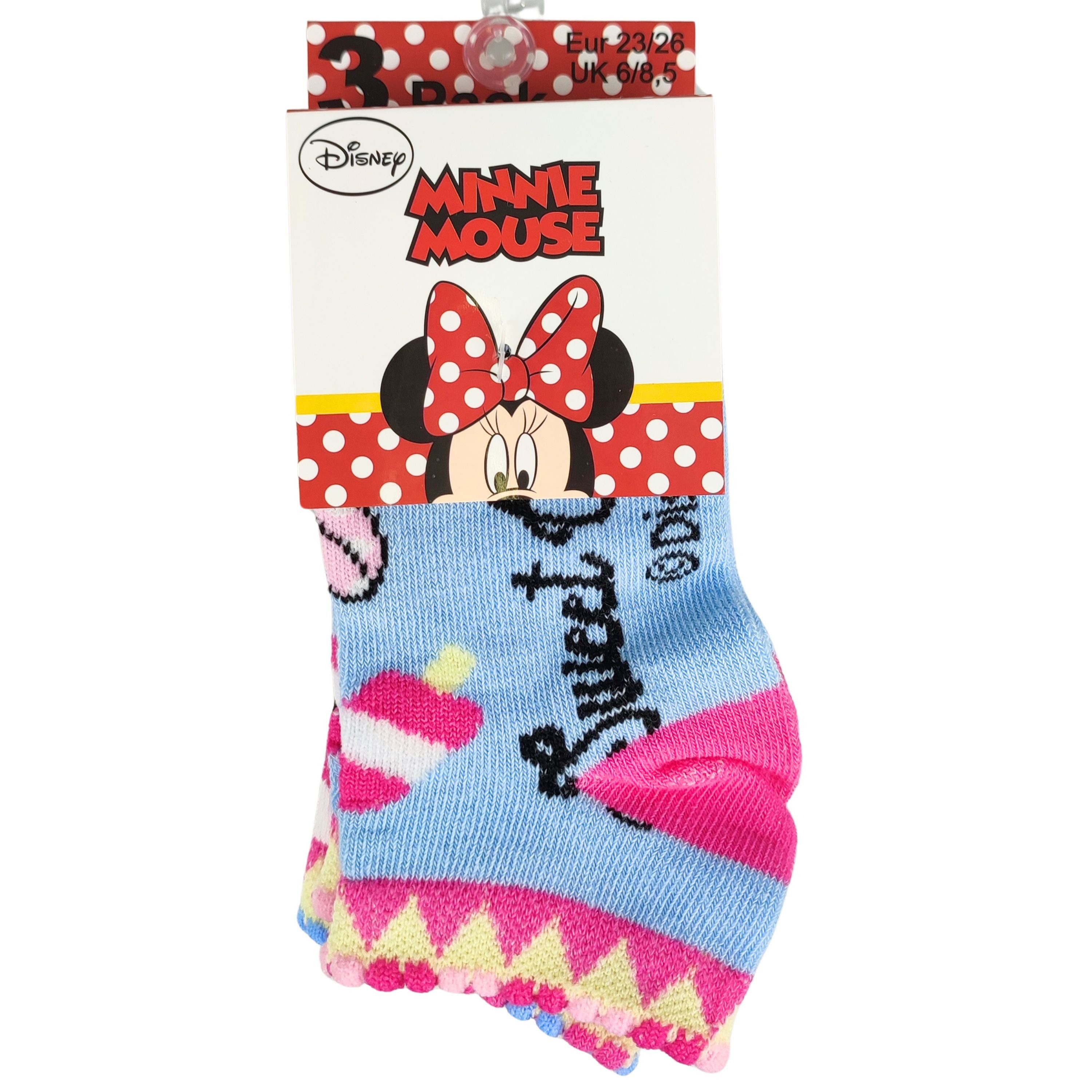 Socken Minnie Maus