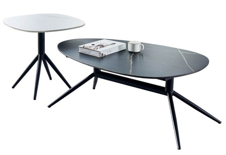 Xlmoebel Beistelltisch Elegante Designer-Couchtische in modernem Stil aus Holz (Set, 2-St., Couchtisch + Beistelltisch), Hergestellt in Europa
