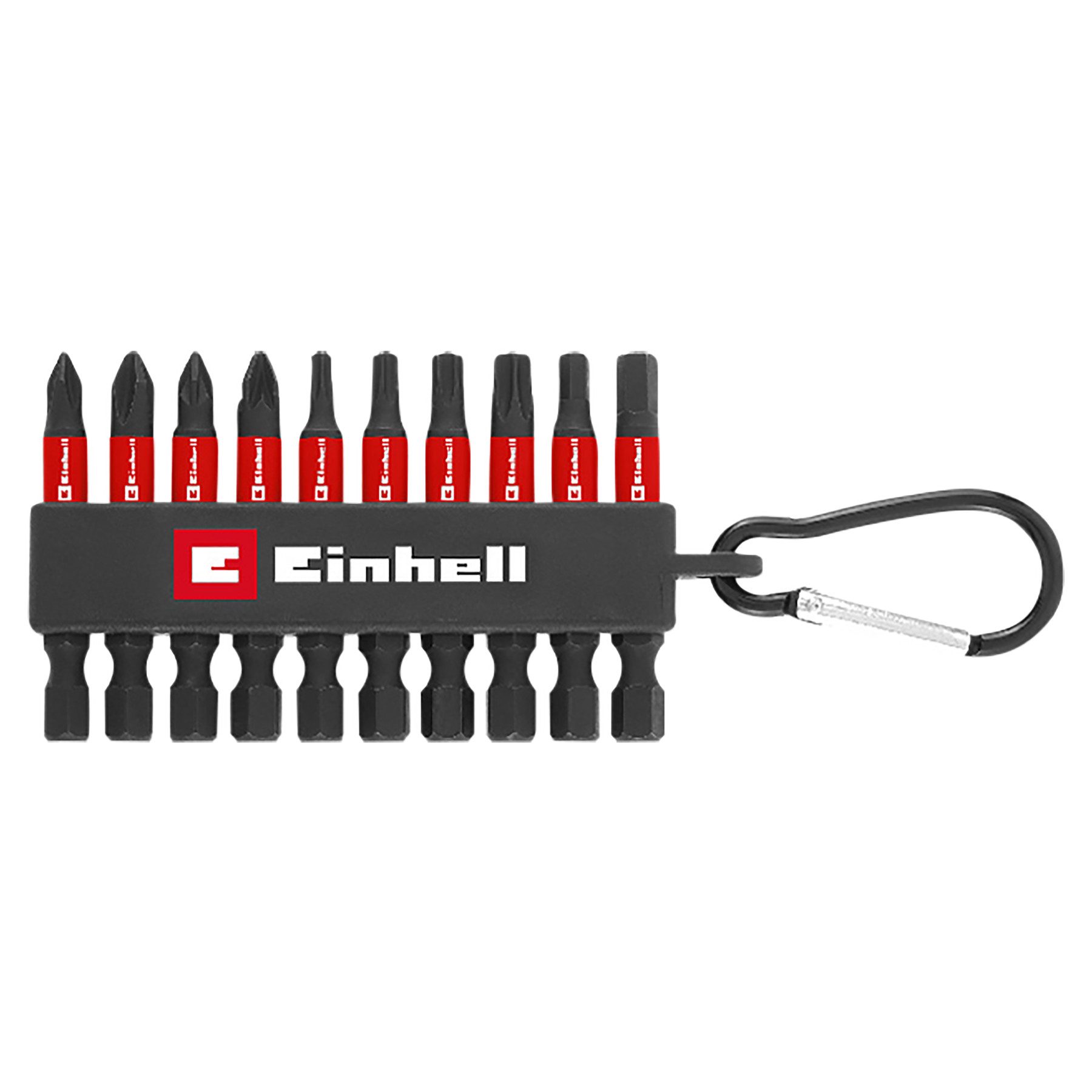 Bohrer- und Bitset EINHELL Impact-Bit-Set, 118633, Karabiner