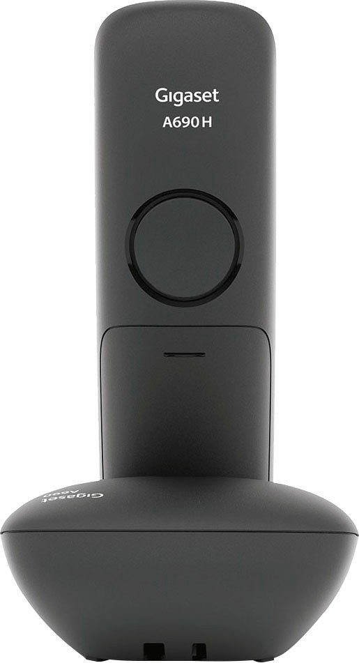 Gigaset A690 Schnurloses DECT-Telefon (Mobilteile: 1) schwarz