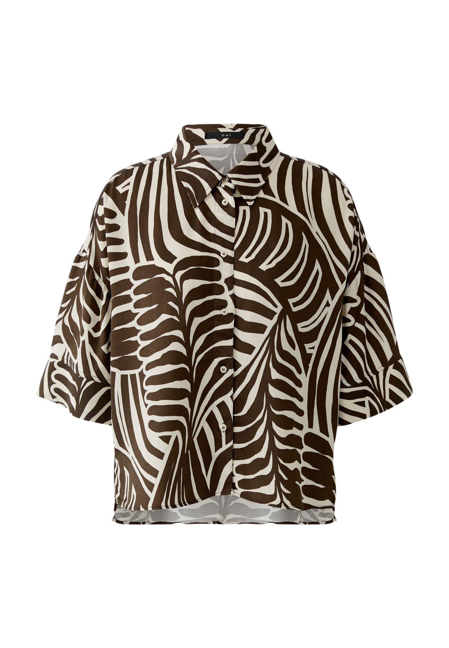 Oui Kurzarmbluse günstig online kaufen