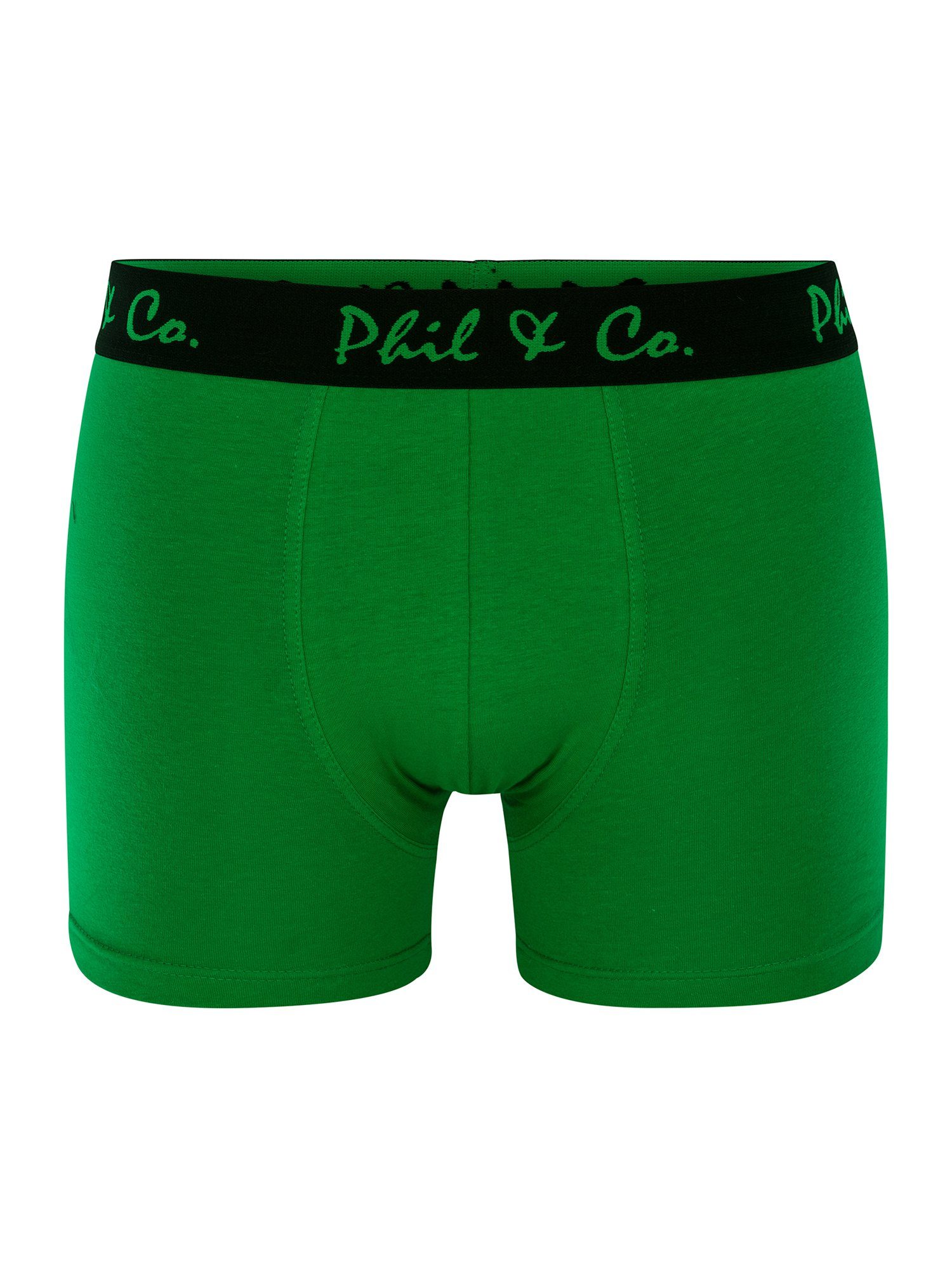 Phil & (4-St) Co. Jersey Retro grün-anthrazit Pants