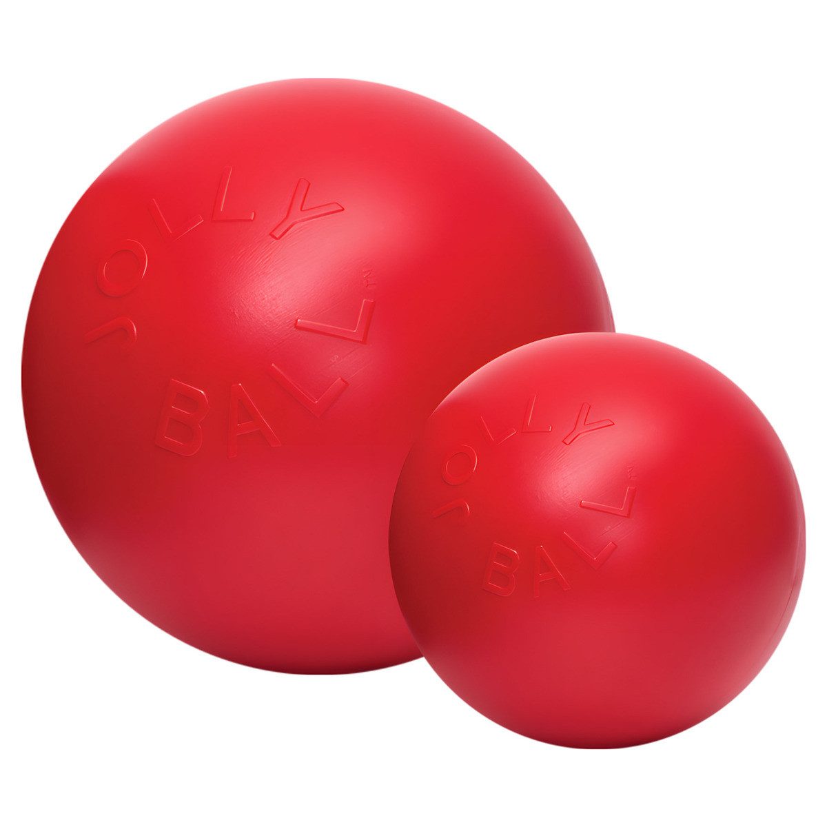 Tierball Hundespielzeug Push-n-Play rot
