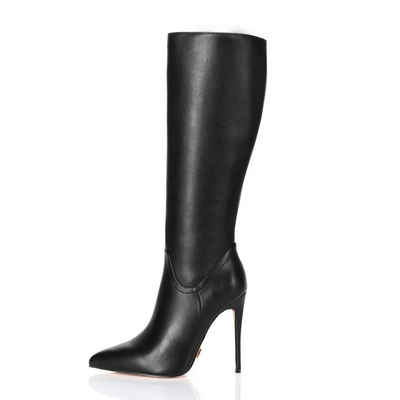 Giaro Giaro Mila Schwarz Black Matte Stiefel High-Heel-Stiefel Vegan