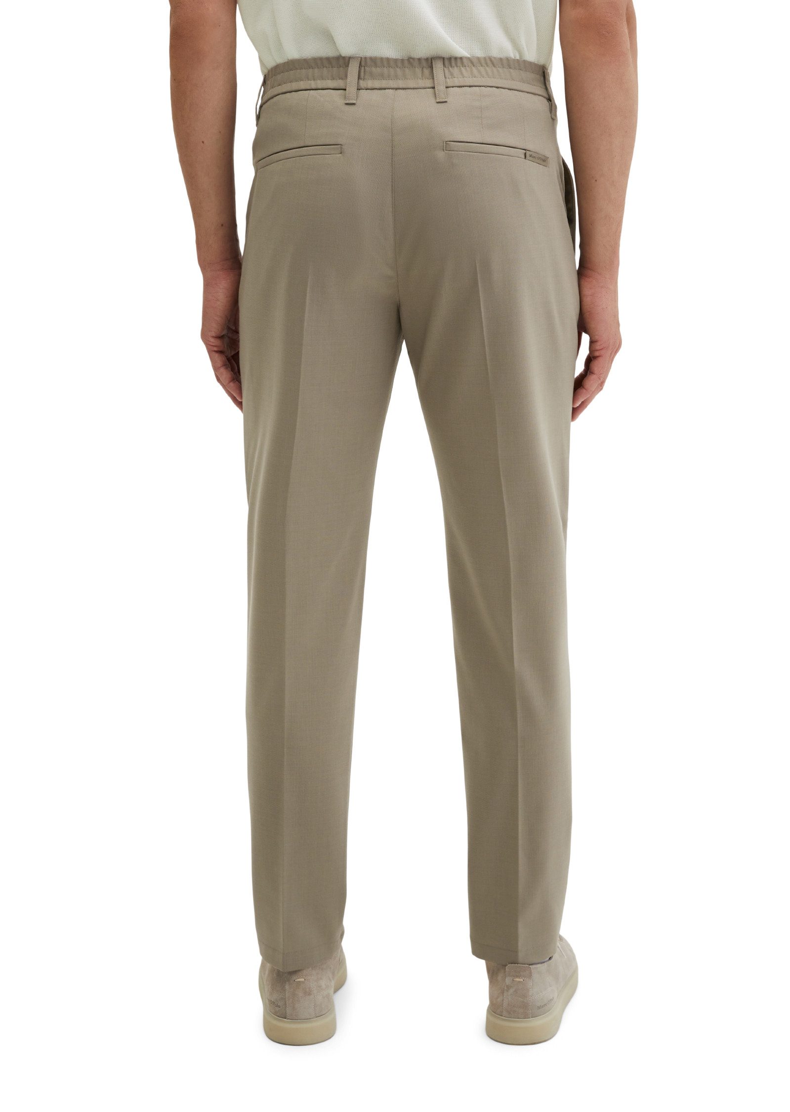 Marc O'Polo Chinohose aus leichtem Technical Wool Blend – Bild 3 von 5