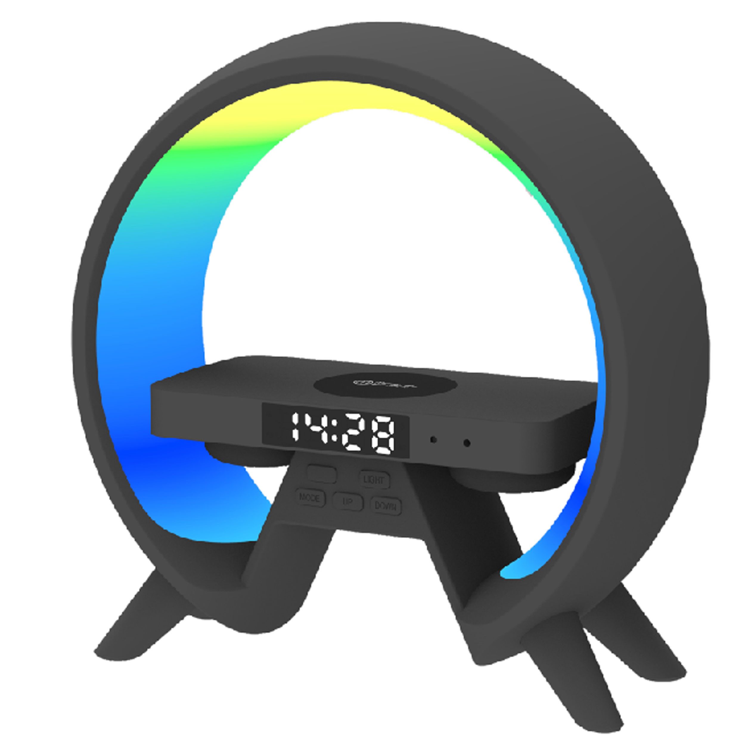Miraval Wecker mit kabelloser Ladefunktion Wireless Charger