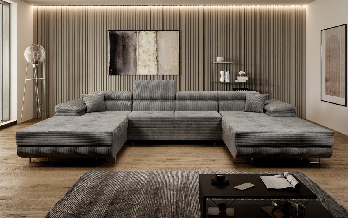 Luxusbetten24 Schlafsofa Designer Sofa Calvera U günstig online kaufen