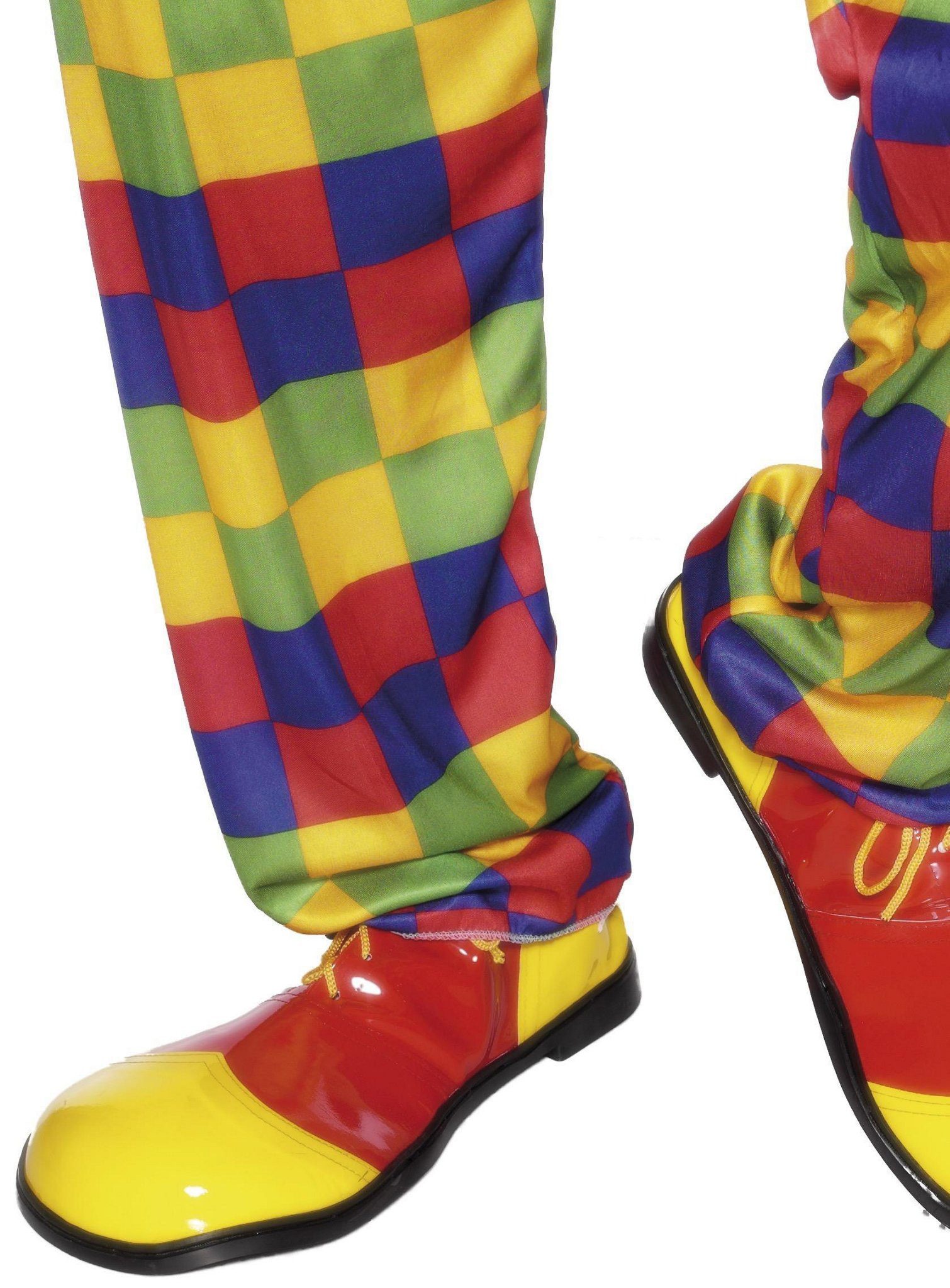 Smiffys Kostüm Große Clownschuhe - Kostümschuhe für Fasching Hall, Große Latschen für den lustigen Auftritt!