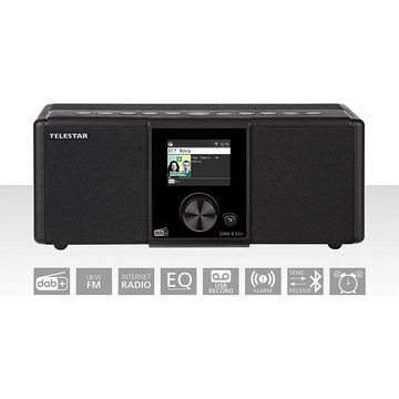 TELESTAR DIRA S 21i + DAB+/UKW & Internet-Stereoradio mit Warnsystem Digitalradio (DAB) (DAB+/UKW, Internetradio, Radiowarnsystem über DAB+, EWF Radiowarnsystem & Journaline Radiotext via DAB+, USB Record)