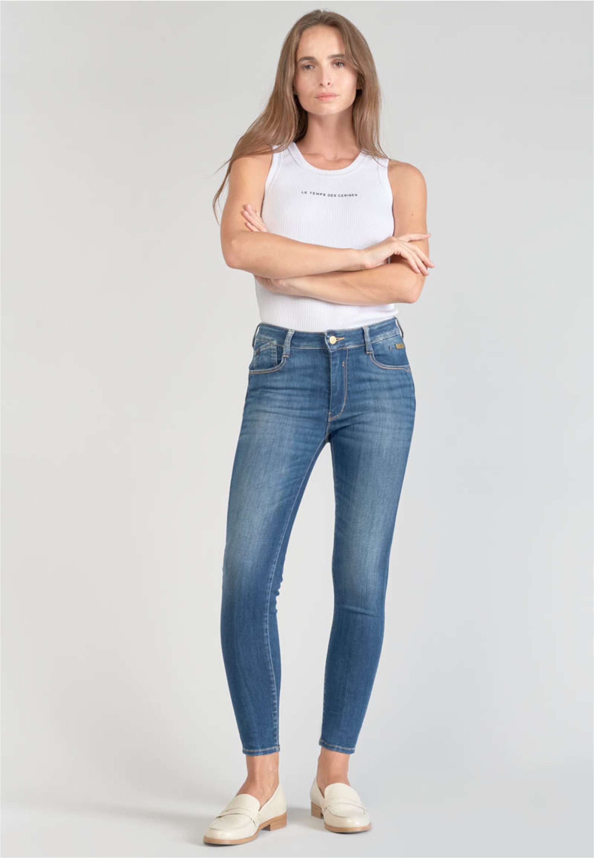 Le Temps Des Cerises Slim-fit-Jeans JEAN FEMME PULP HIGH C KIRR mit Slim Fit-Schnitt