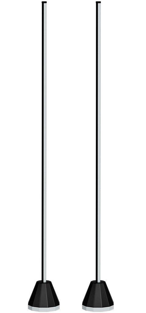 Lujasi LED Stehlampe RGBIC LED Stehlampe Wohnzimmer, dimmbar mit Fernbedienung & App, Timing -Funktion, LED fest integriert, warmes Licht, kaltes Licht, natürli – Bild 2 von 5