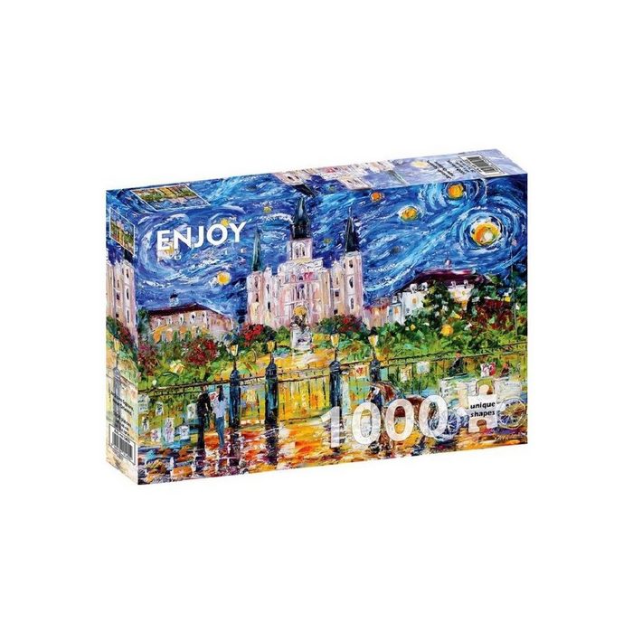 ENJOY Puzzle Puzzle ENJOY-1455 - Jackson Square New Orleans Puzzle 1000 Teile Puzzleteile