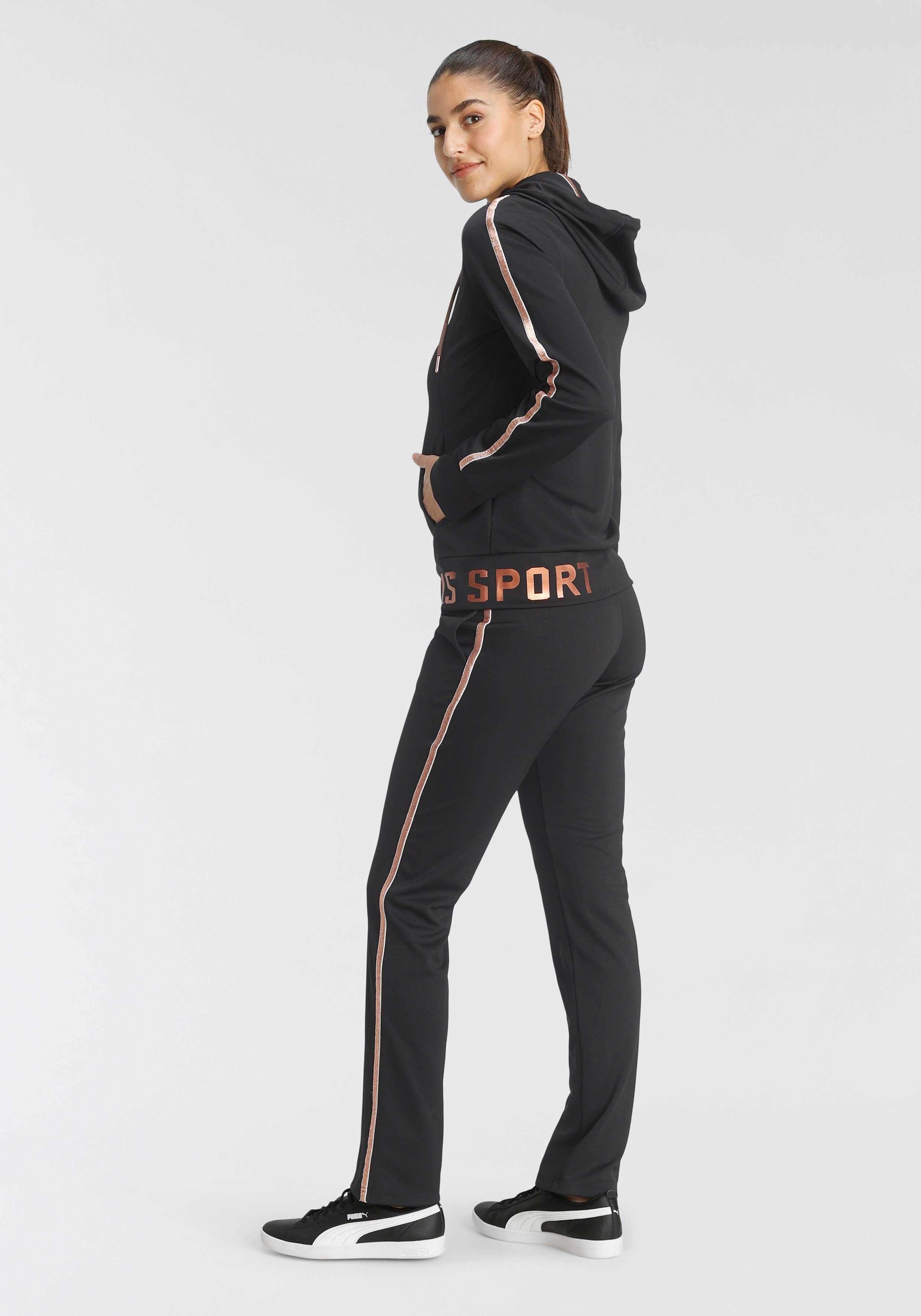 H.I.S Trainingsanzug (Set, 2-tlg), Softes, schnell trocknendes Stretchmater günstig online kaufen