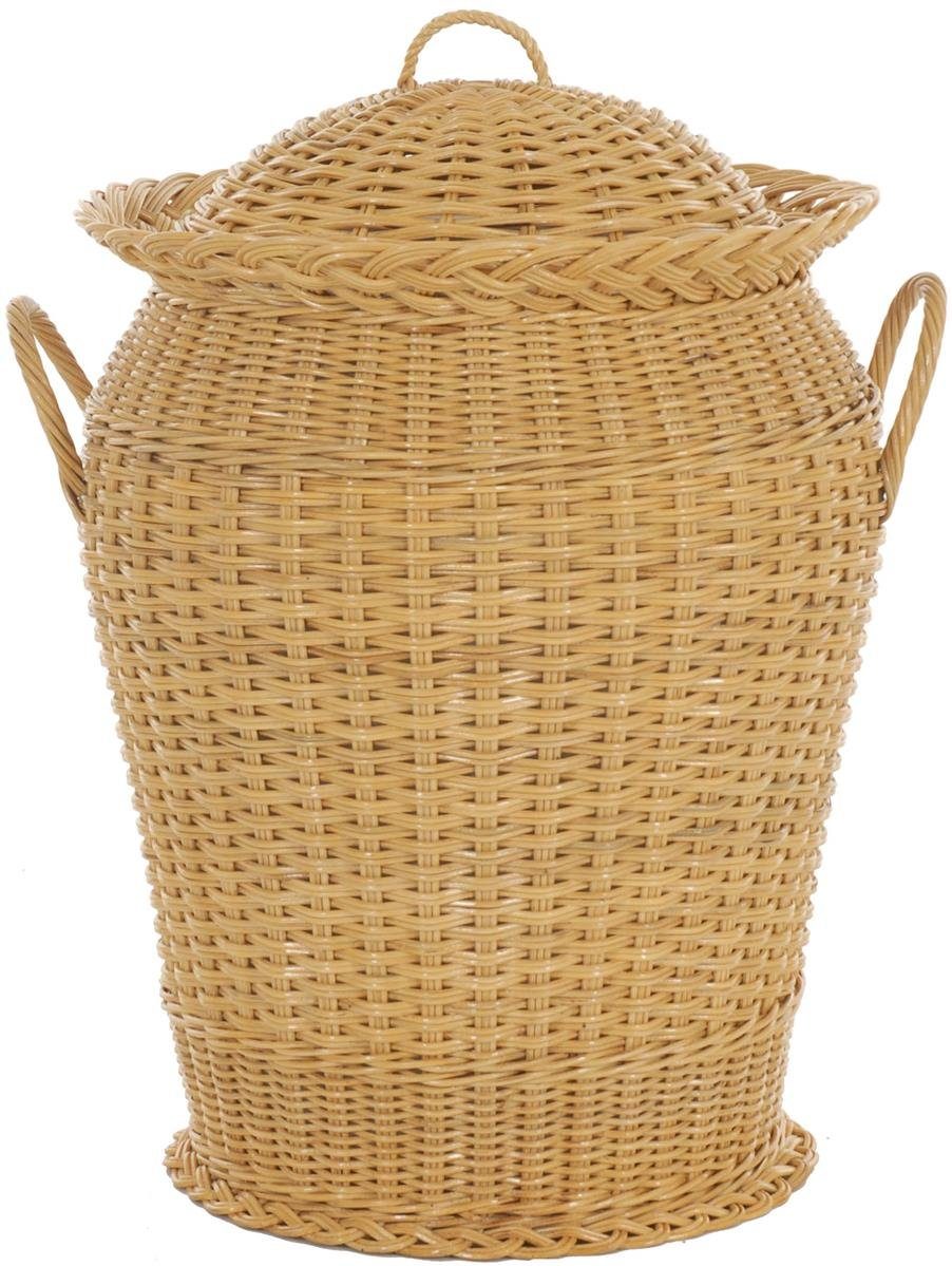 Krines Home Wäschetonne Wäschekorb Wäschetonne Wäschesammler Ø 50 cm aus ec günstig online kaufen