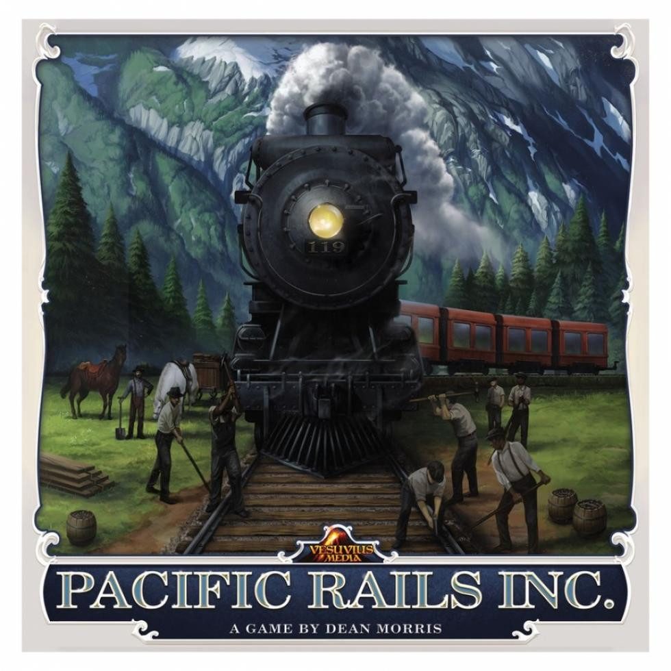 Vesuvius Media Spiel, Pacific Rails Inc. - englisch