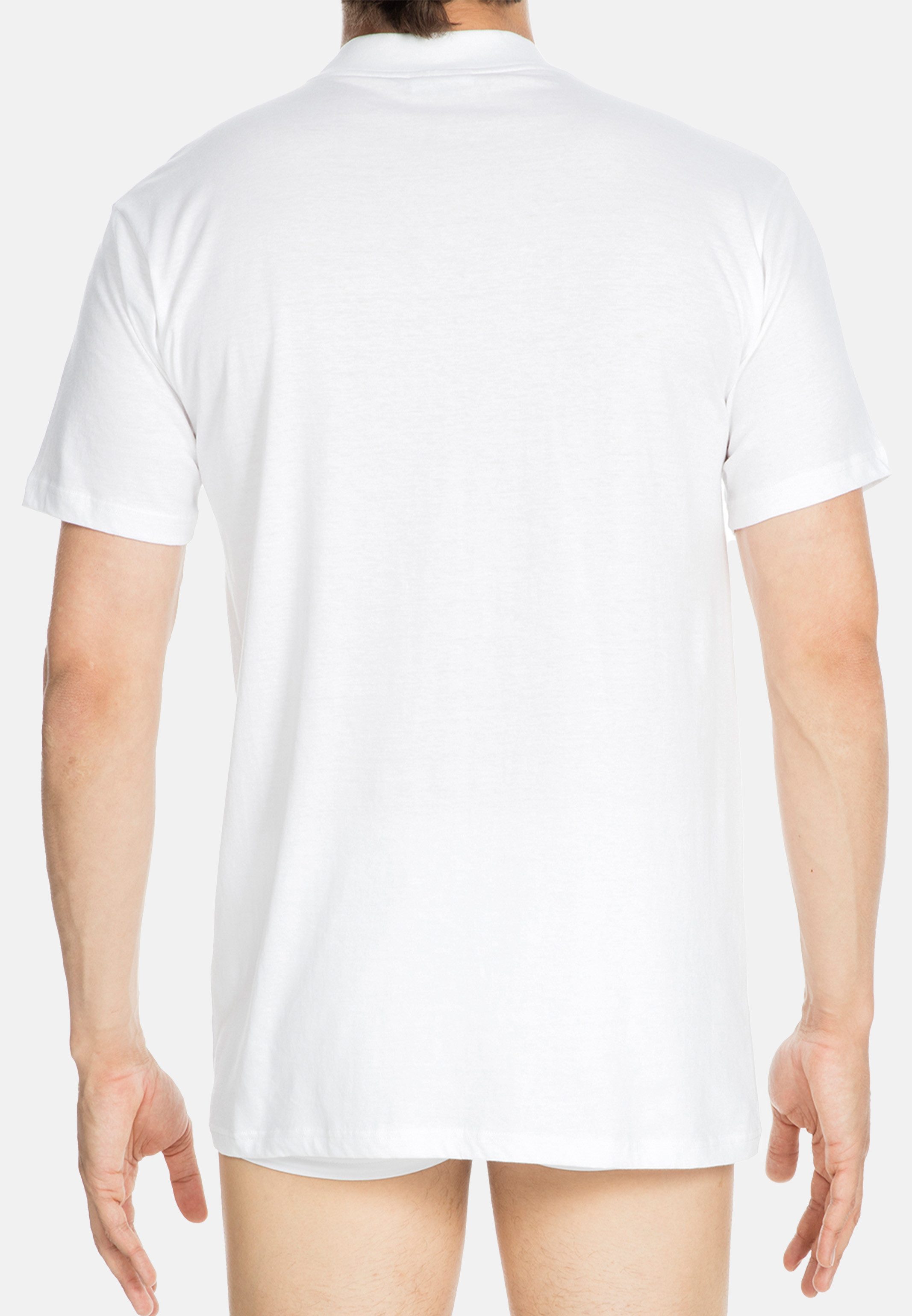 Hom Unterhemd 2er Pack Harro New (Spar-Set, 2-St) Unterhemd / Shirt Kurzarm - Baumwolle - Atmungsaktiv