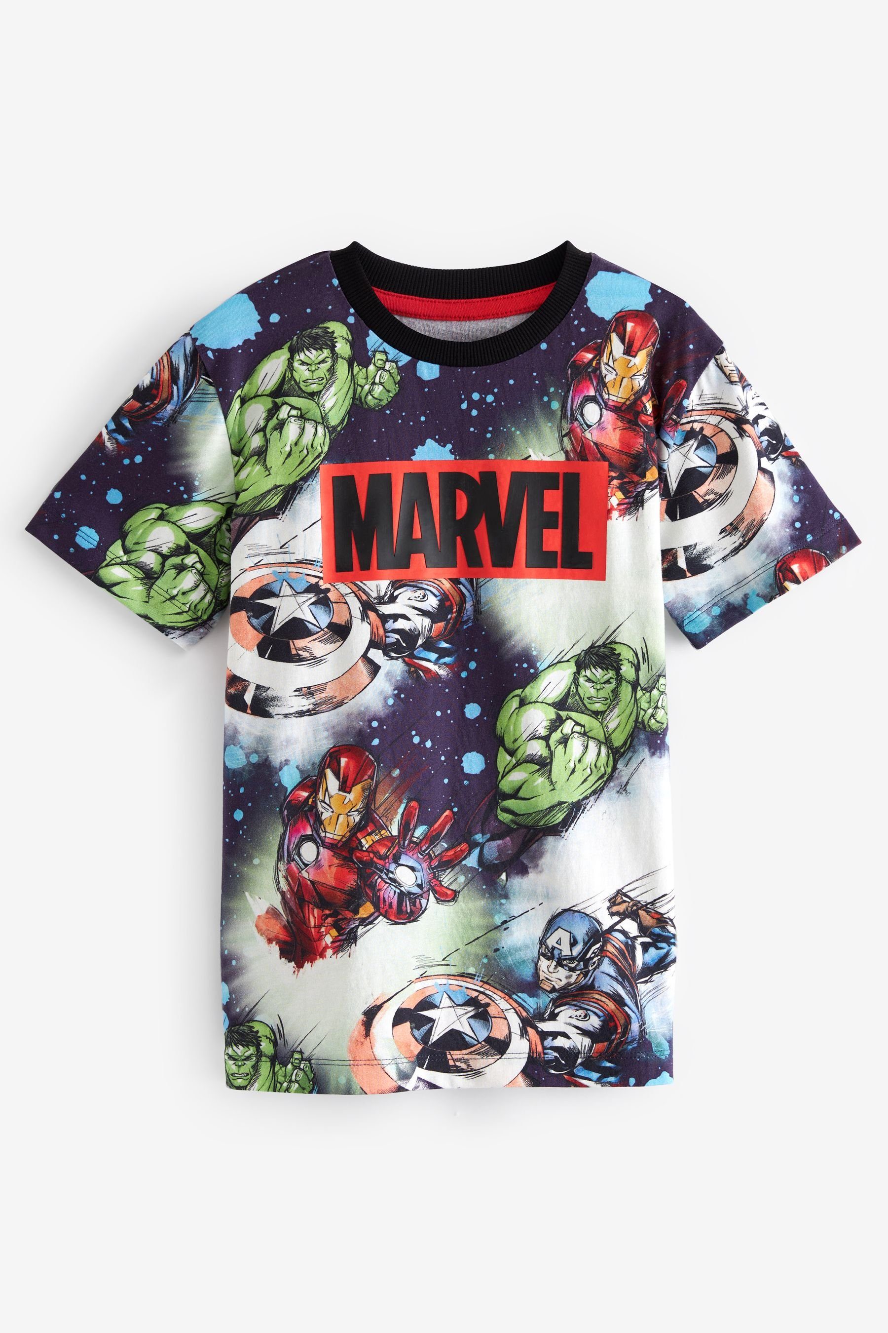 Next T-Shirt Lizenziertes Marvel Avengers T-Shirt (1-tlg)